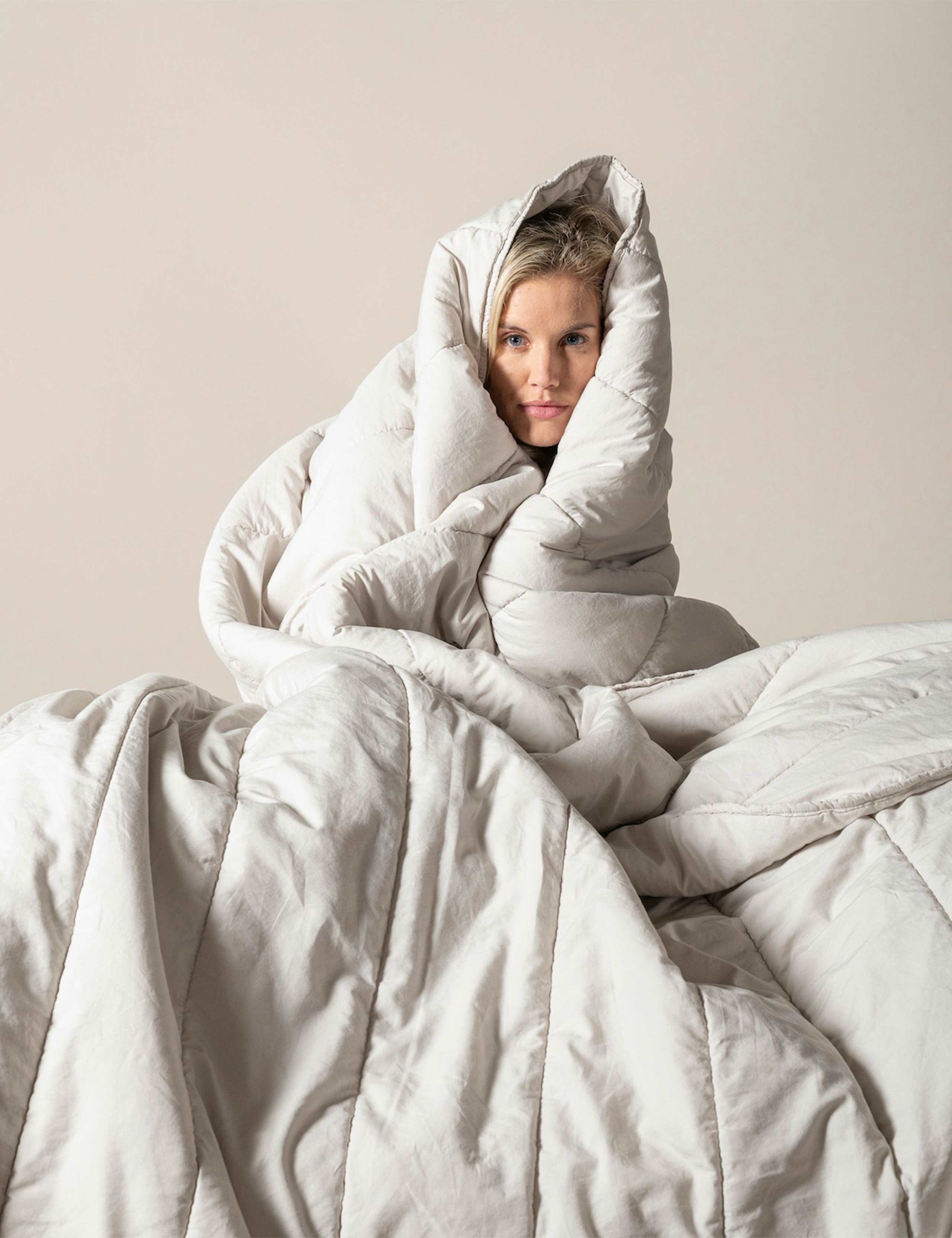 Pure Cotton Quilted Throw 2 of 3