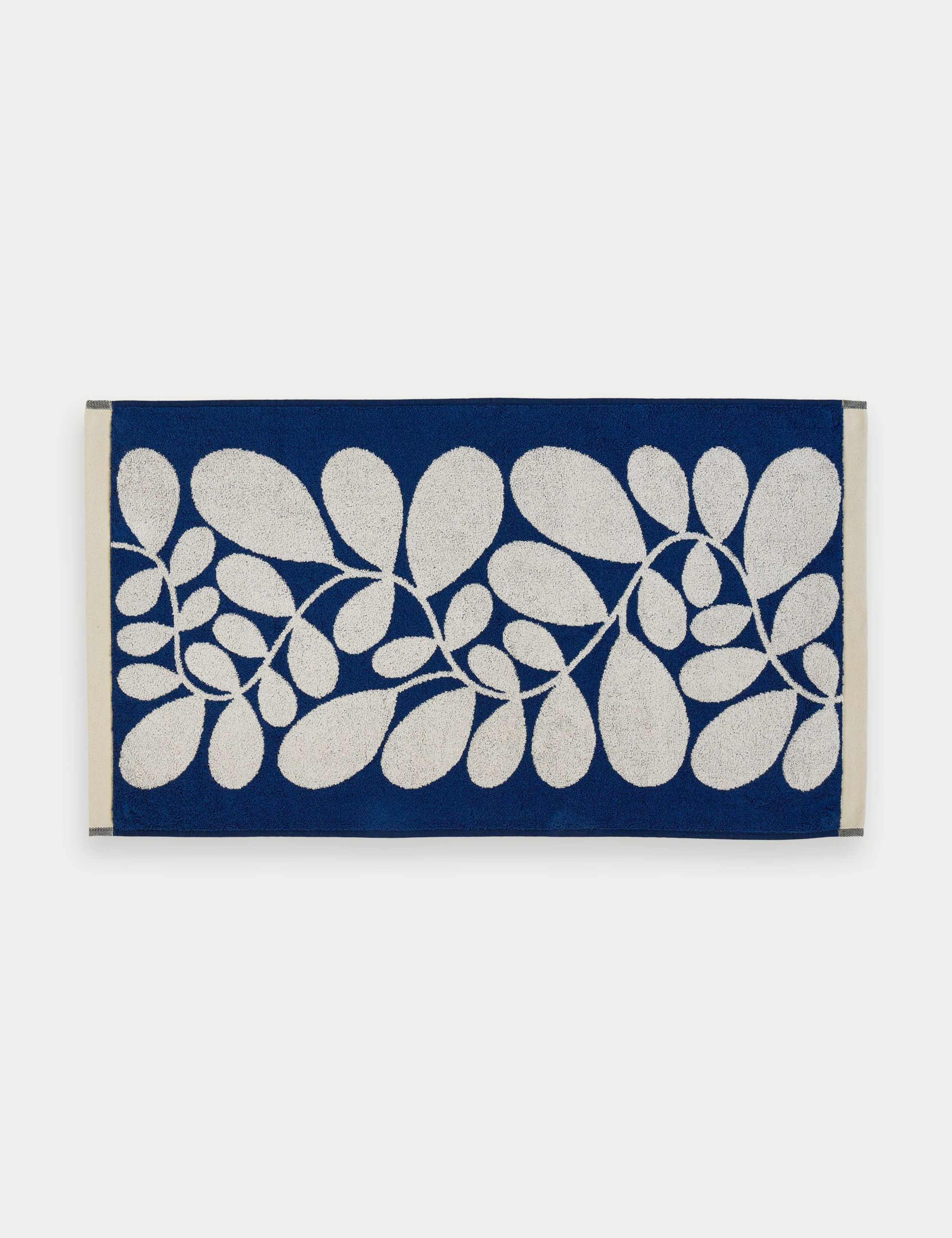 Pure Cotton Sycamore Stripe Bath Mat 2 of 2