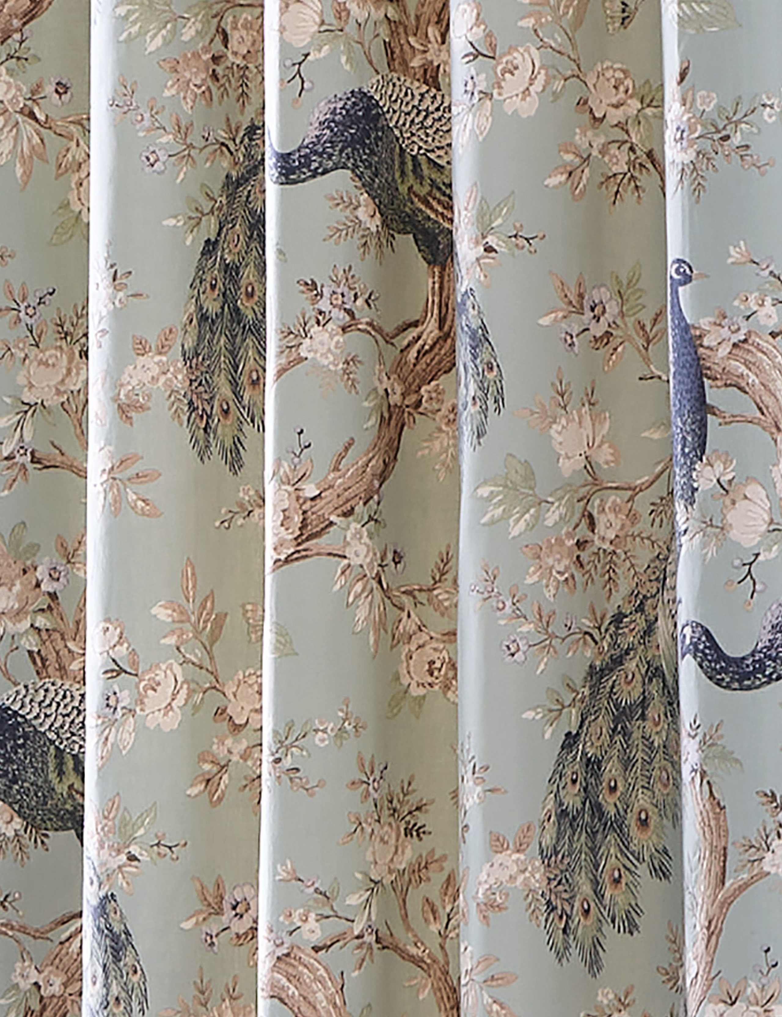 Belvedere Pure Cotton Eyelet Curtains 2 of 2