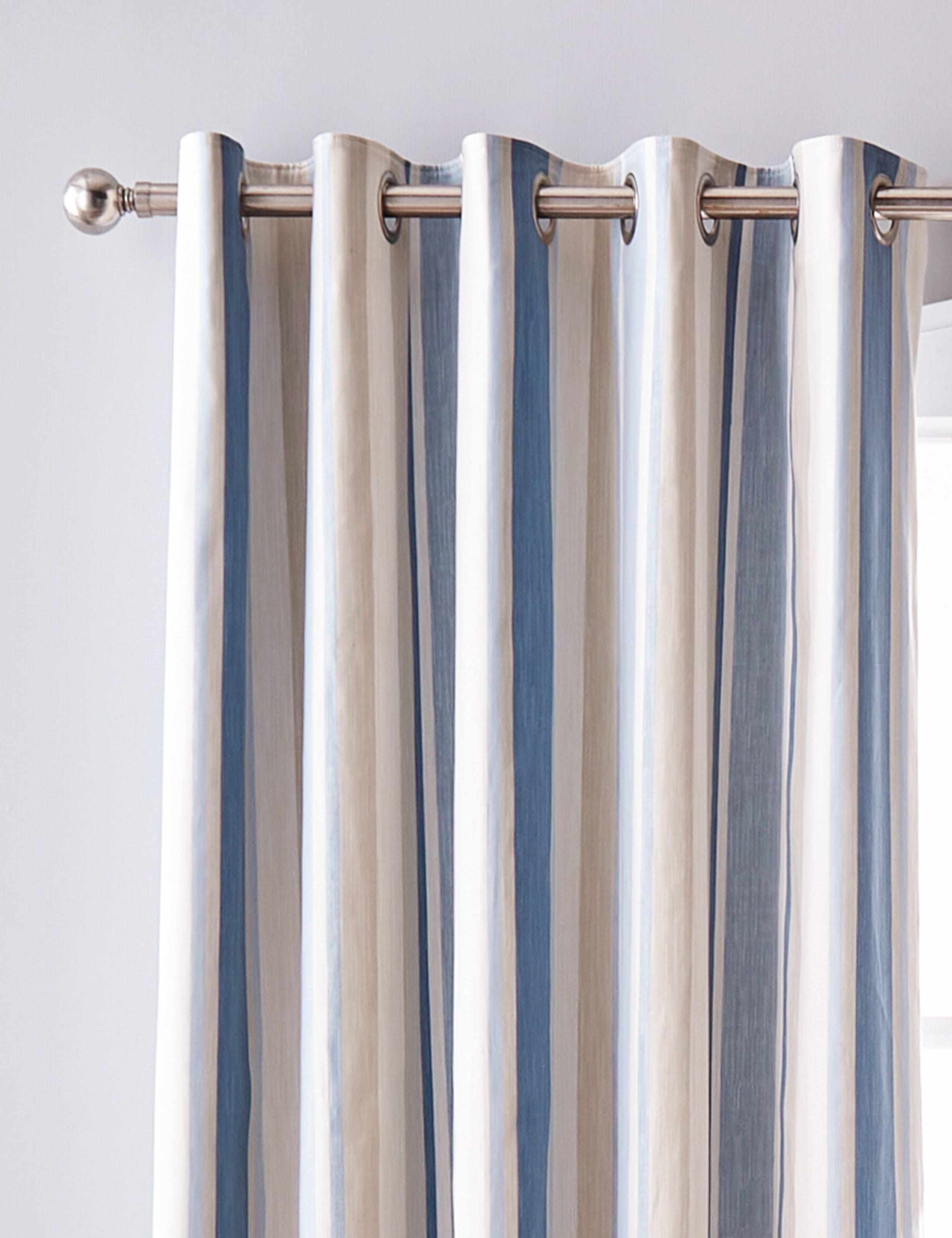 Awning Stripe Eyelet Blackout Curtains 3 of 3