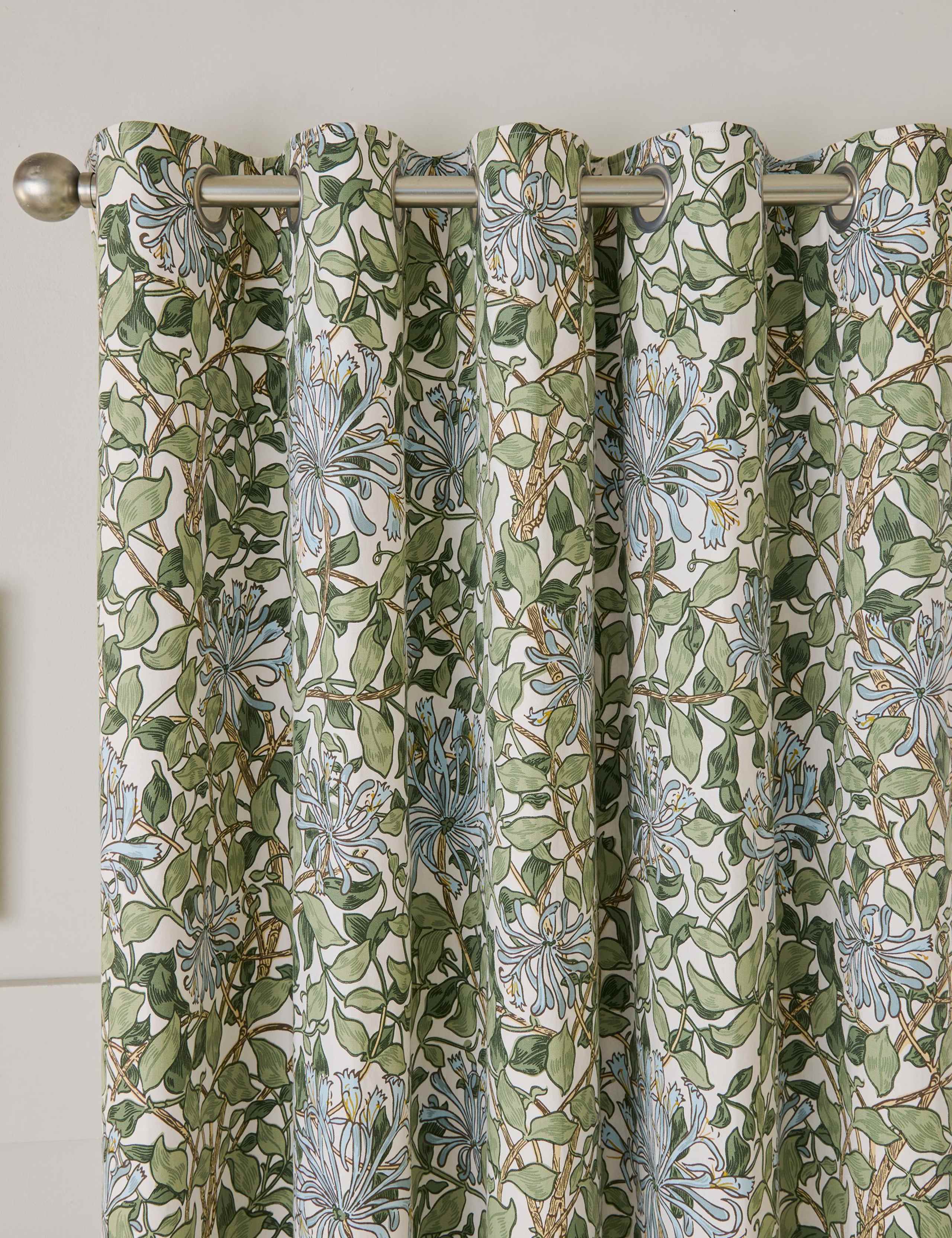 Honeysuckle Pure Cotton Blackout Curtains 3 of 3