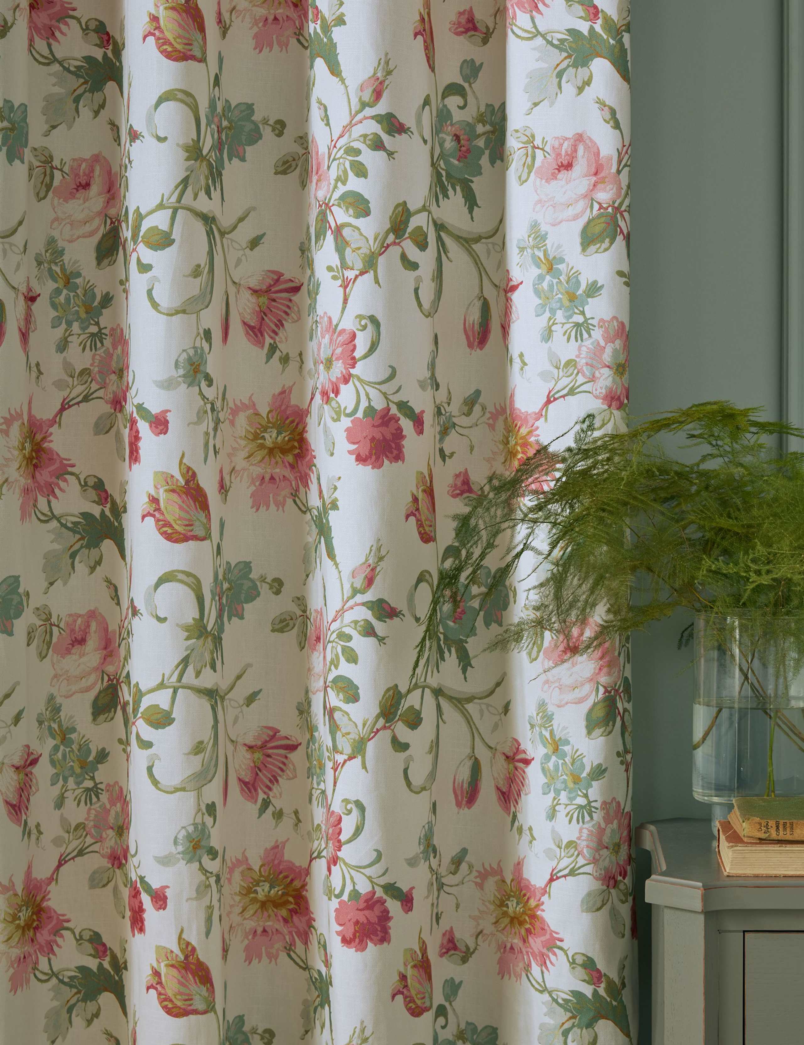 Rosalind Cotton Rich Pencil Pleat Curtains 3 of 4