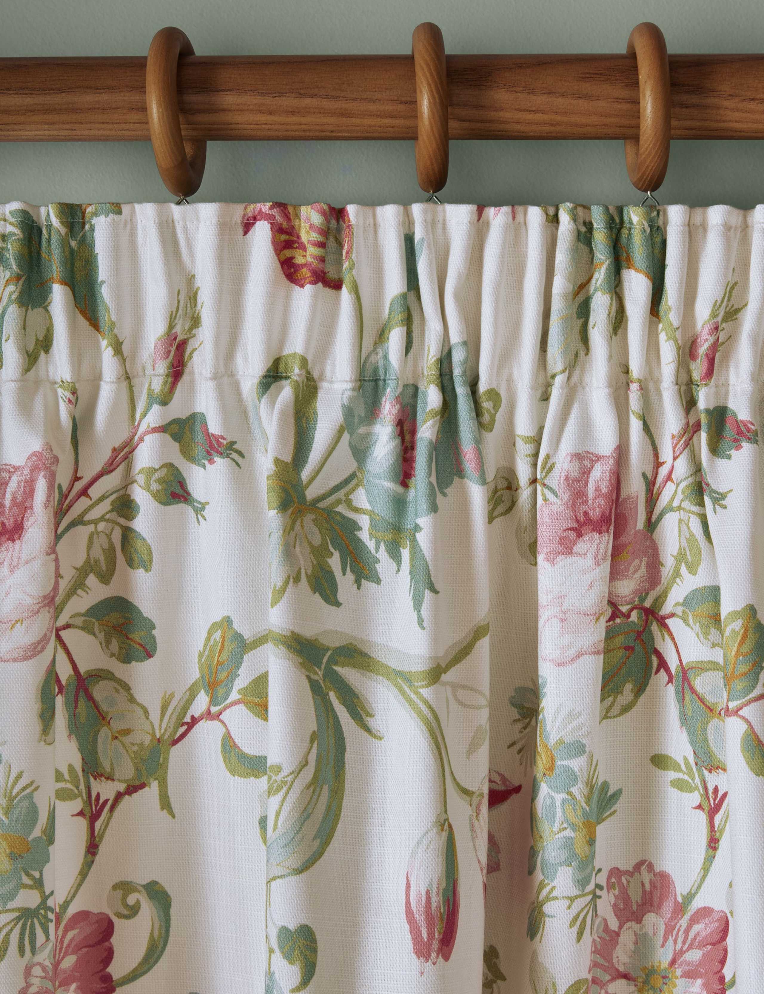Rosalind Cotton Rich Pencil Pleat Curtains 4 of 4