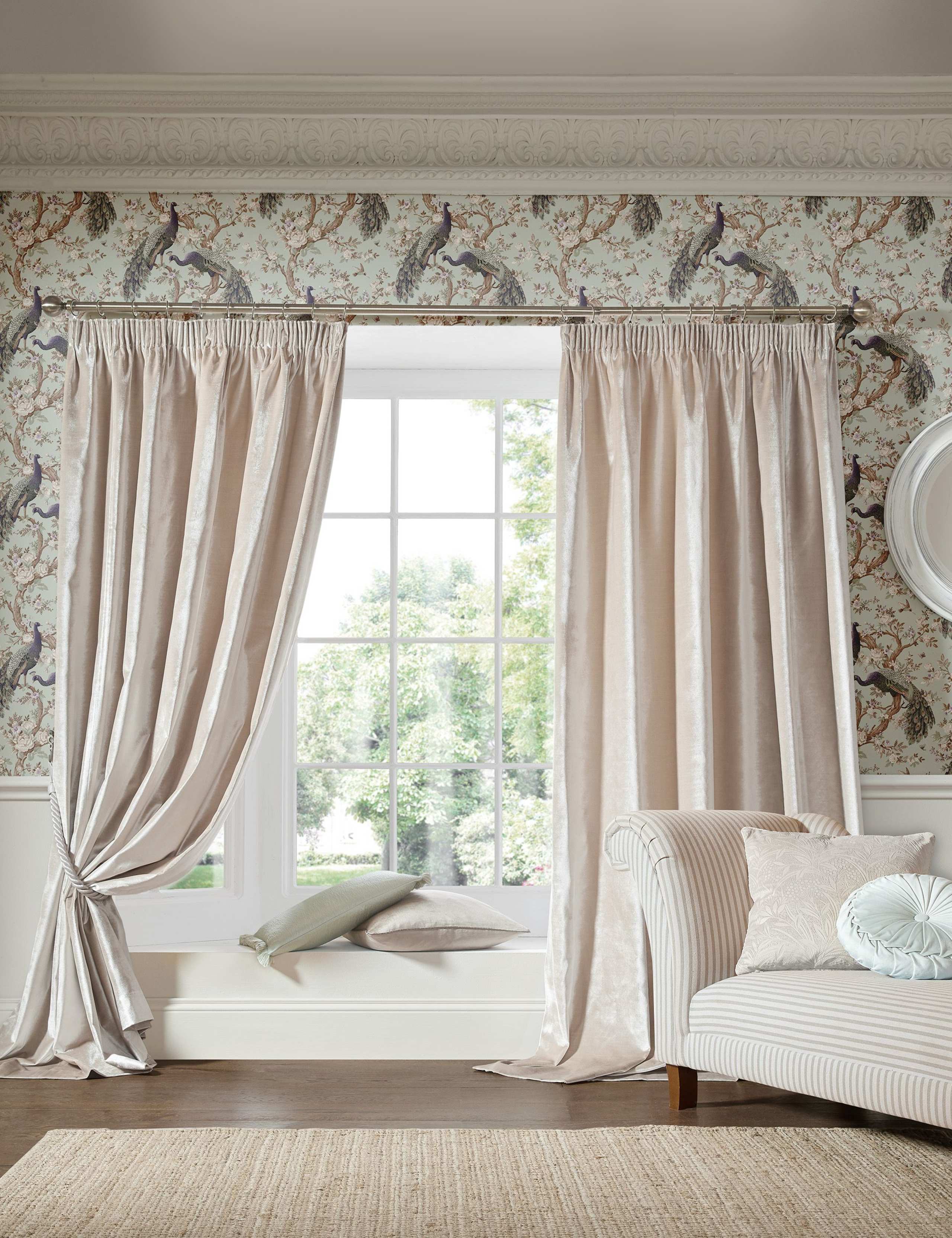 Loretta Pencil Pleat Curtains 1 of 4