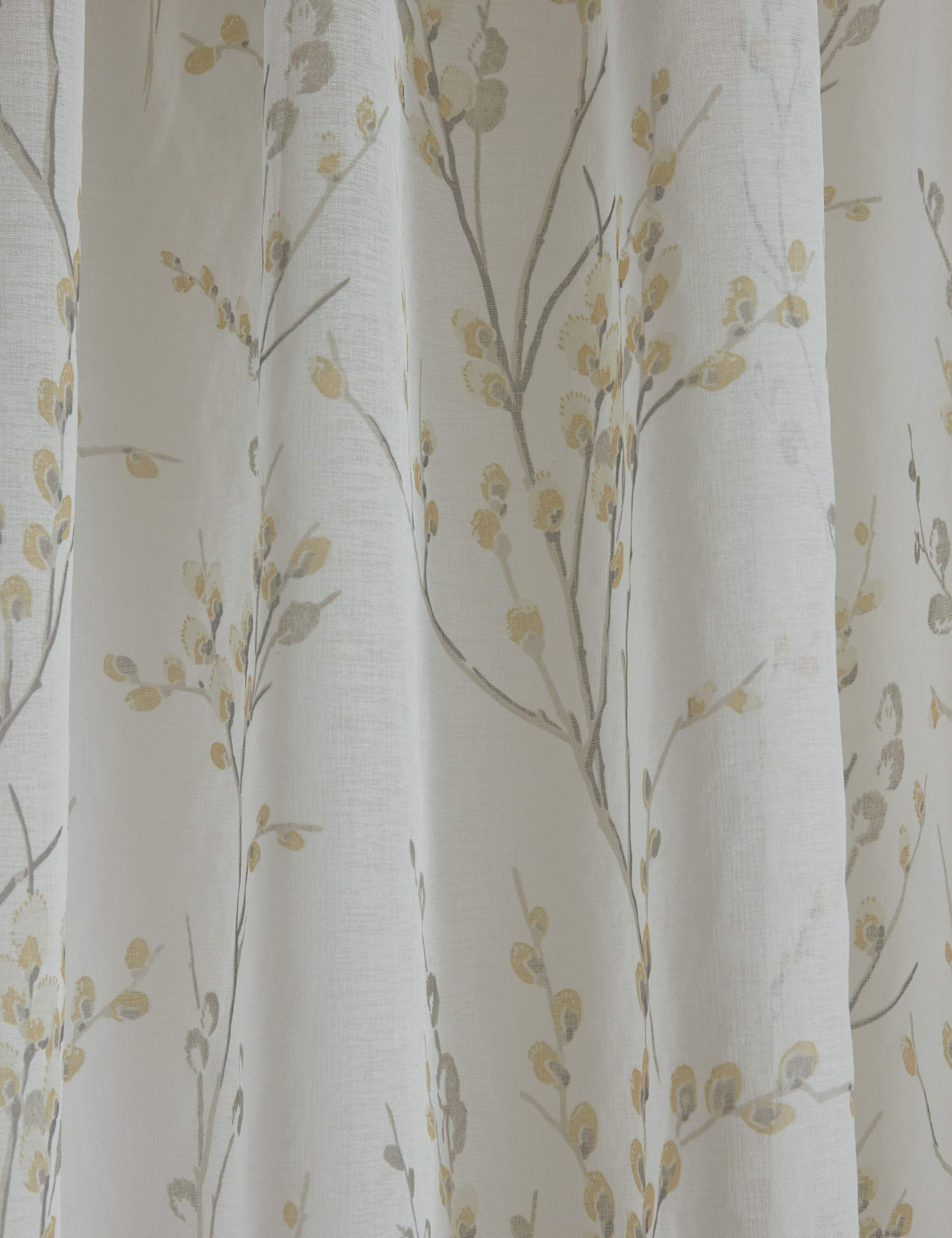 Sheer Voile Panel Slot Top Curtain 3 of 3