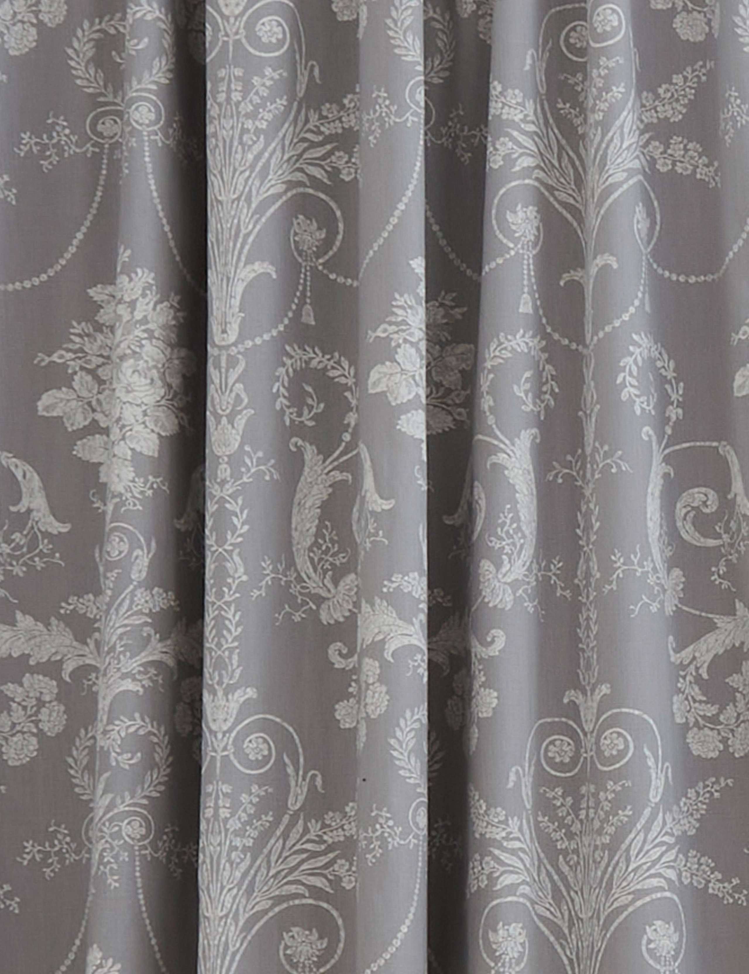 Josette Pure Cotton Pencil Pleat Blackout Curtains 2 of 3