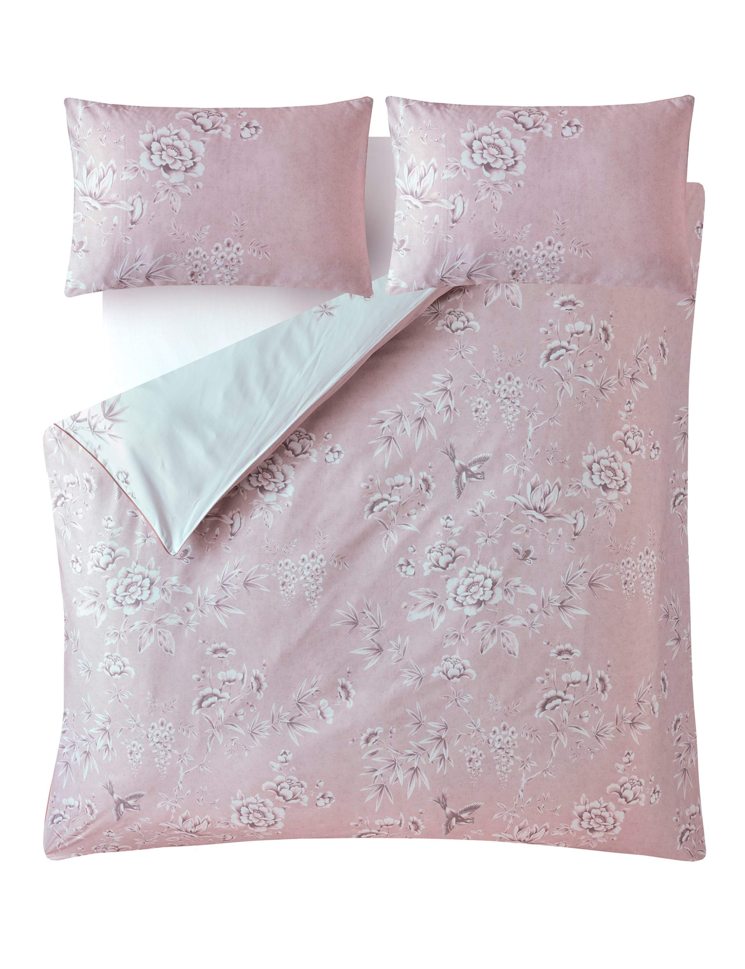 Rowsham Garden Pure Cotton Sateen Bedding Set 2 of 8