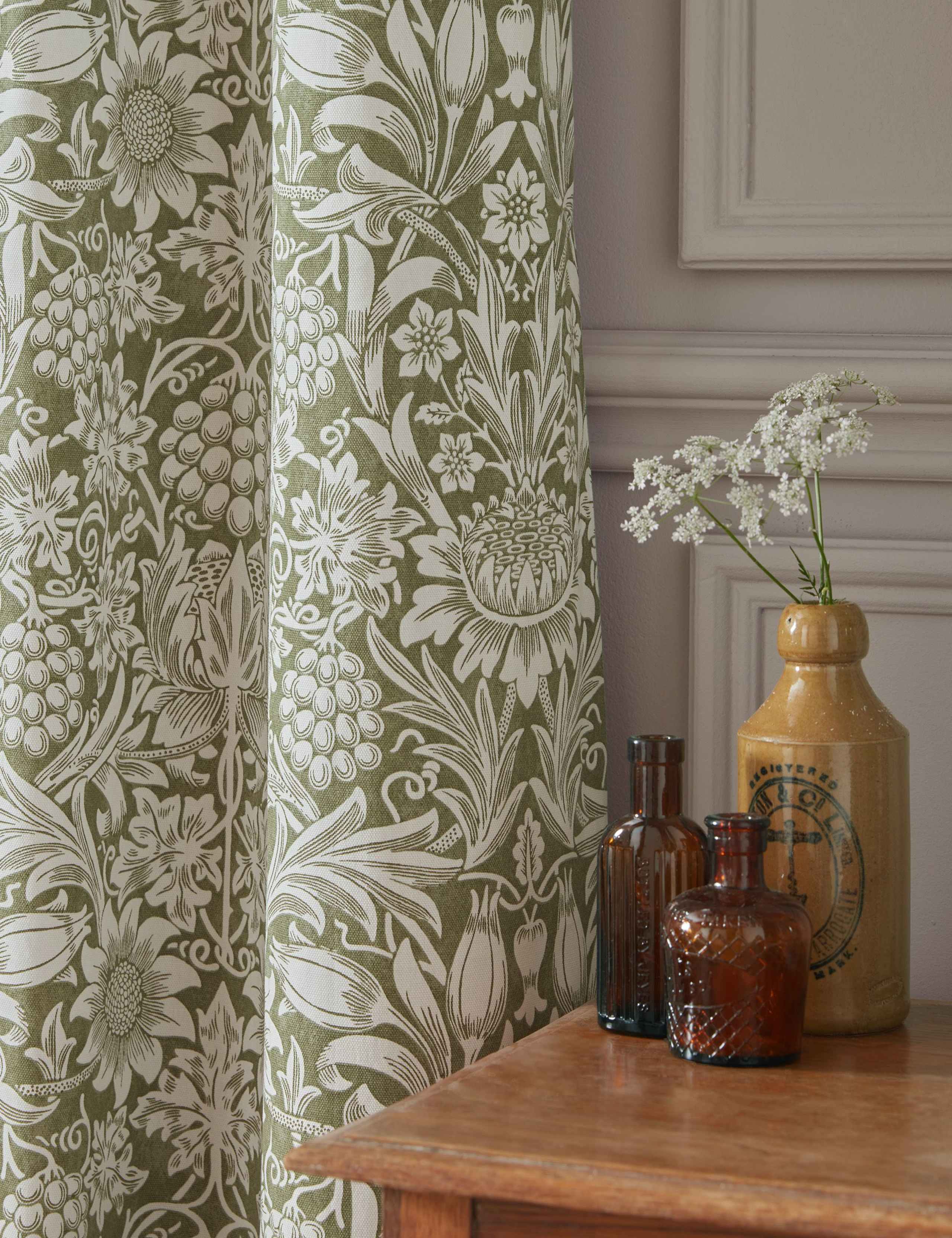 Sunflower Pencil Pleat Blackout Curtains 2 of 5
