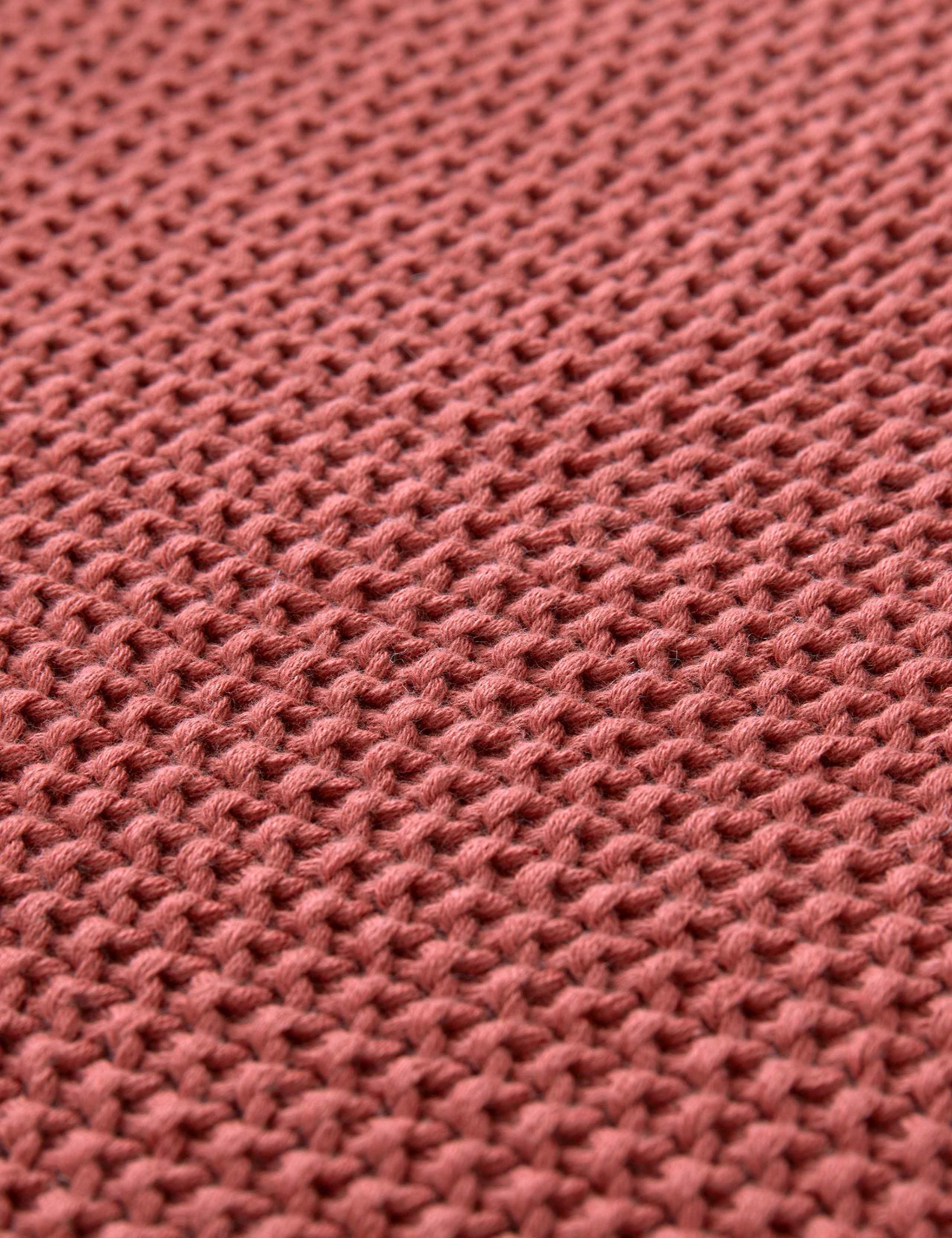 Pure Cotton Parker Knitted Throw 4 of 4