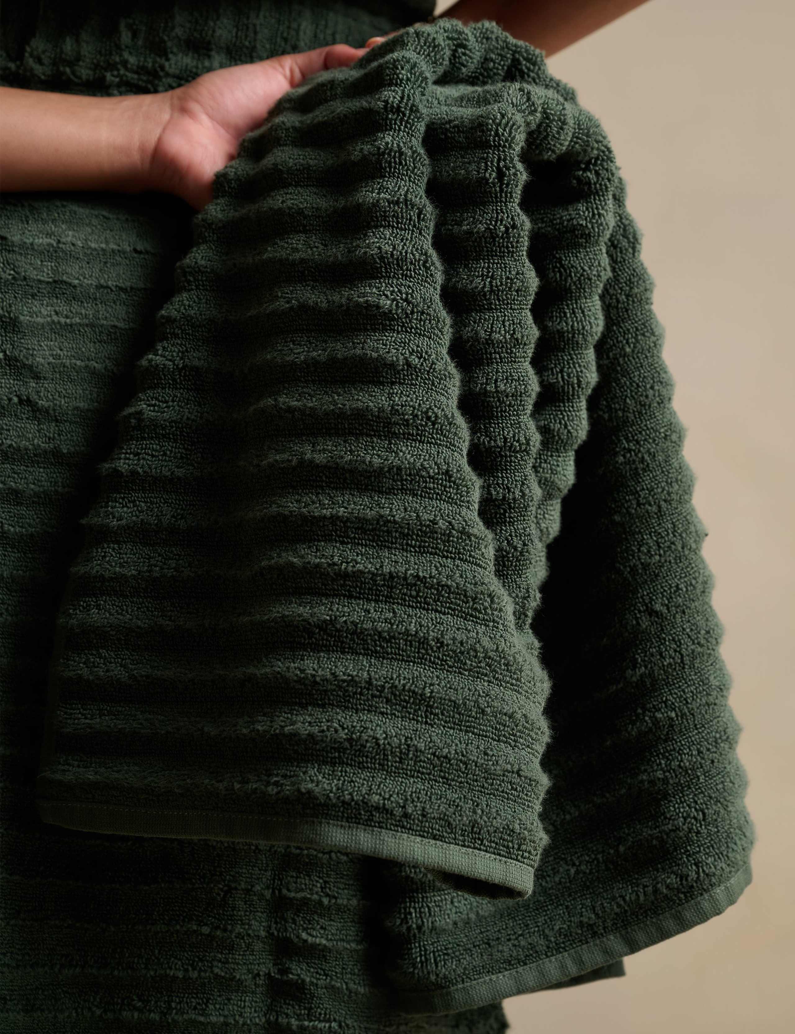 The Ripple Pure Turkish Cotton Towel 6 of 7