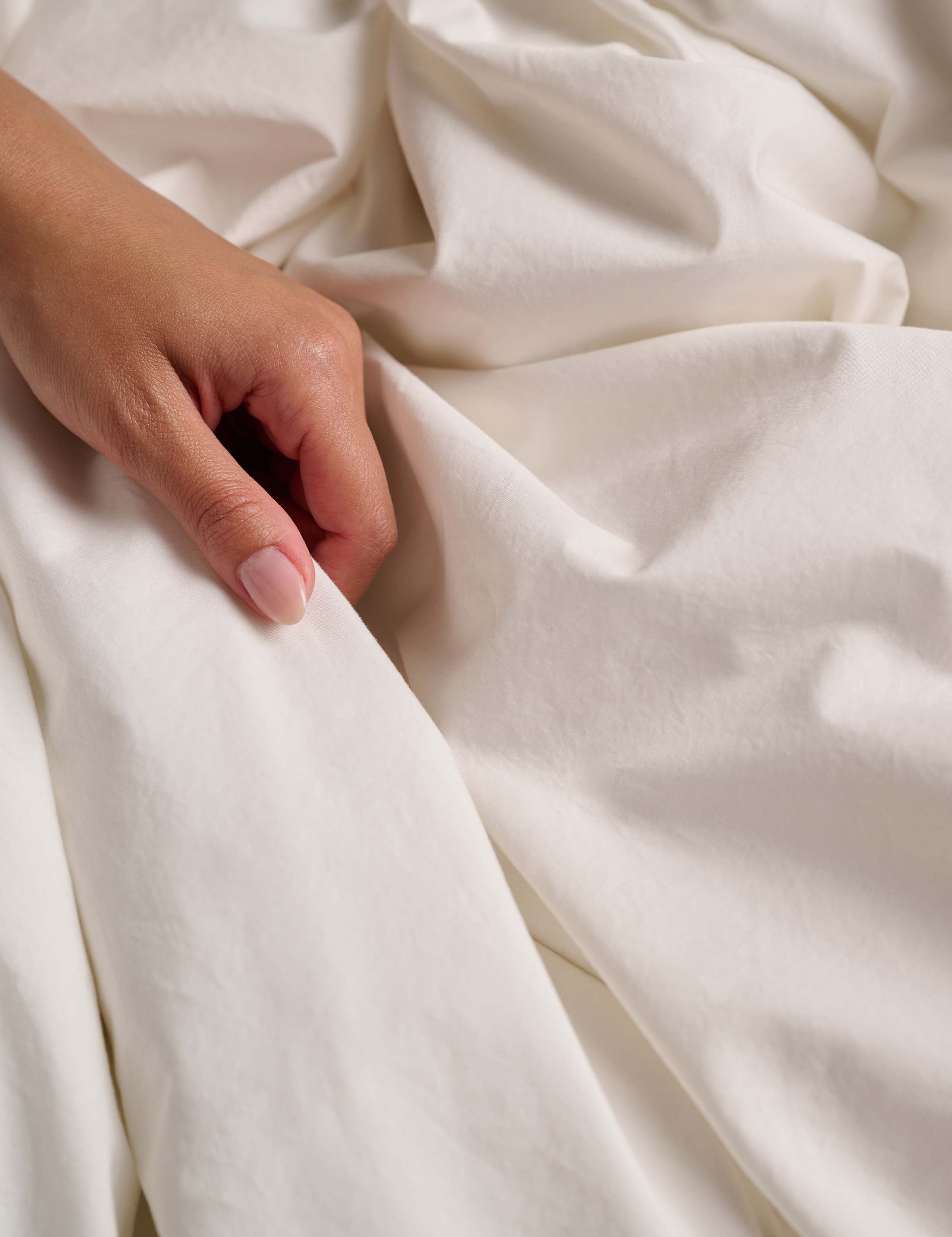 Pure Cotton 300 Thread Count Washed Deep Fitted Sheet 3 of 4