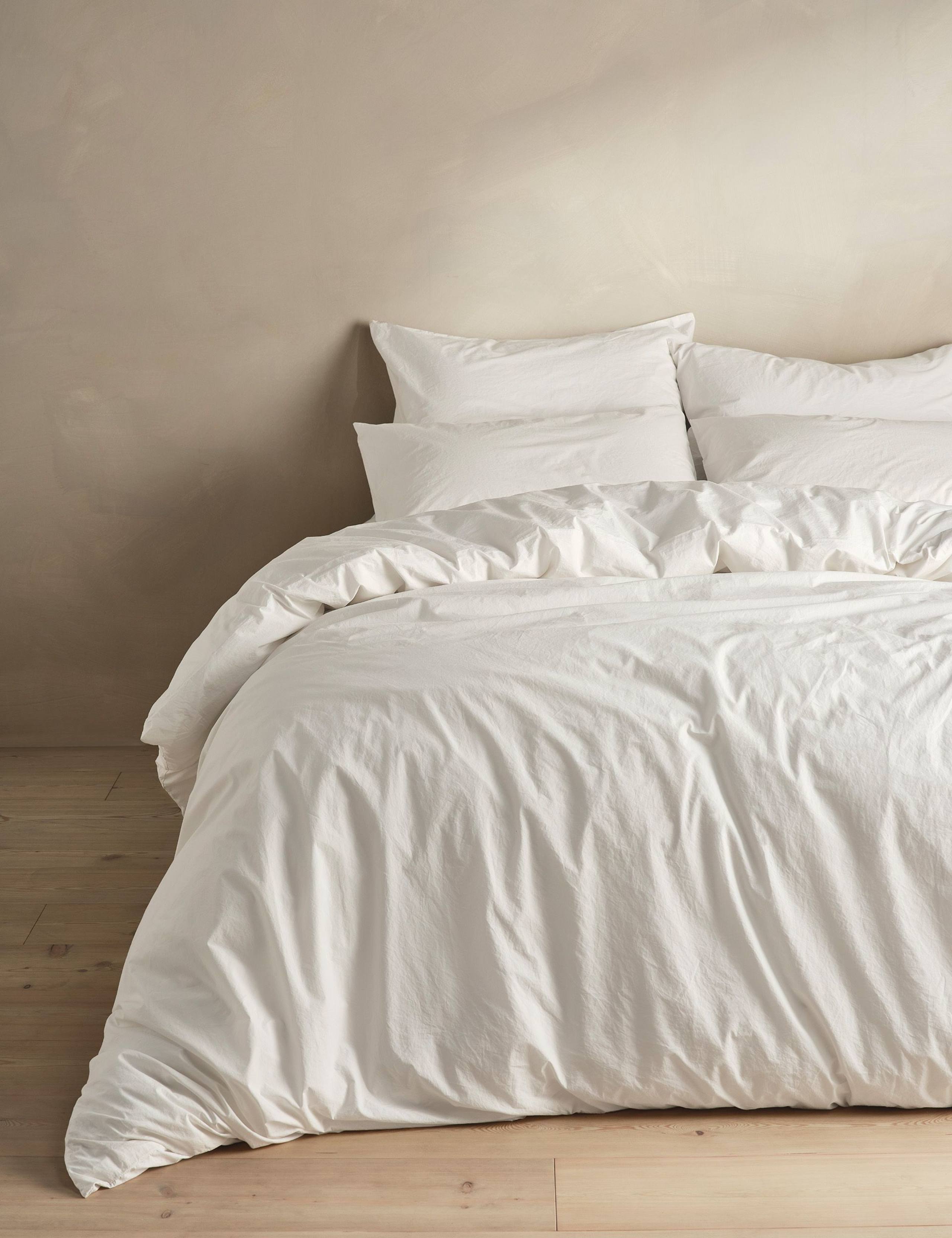 Pure Cotton Washed Fitted Sheet 4 of 5