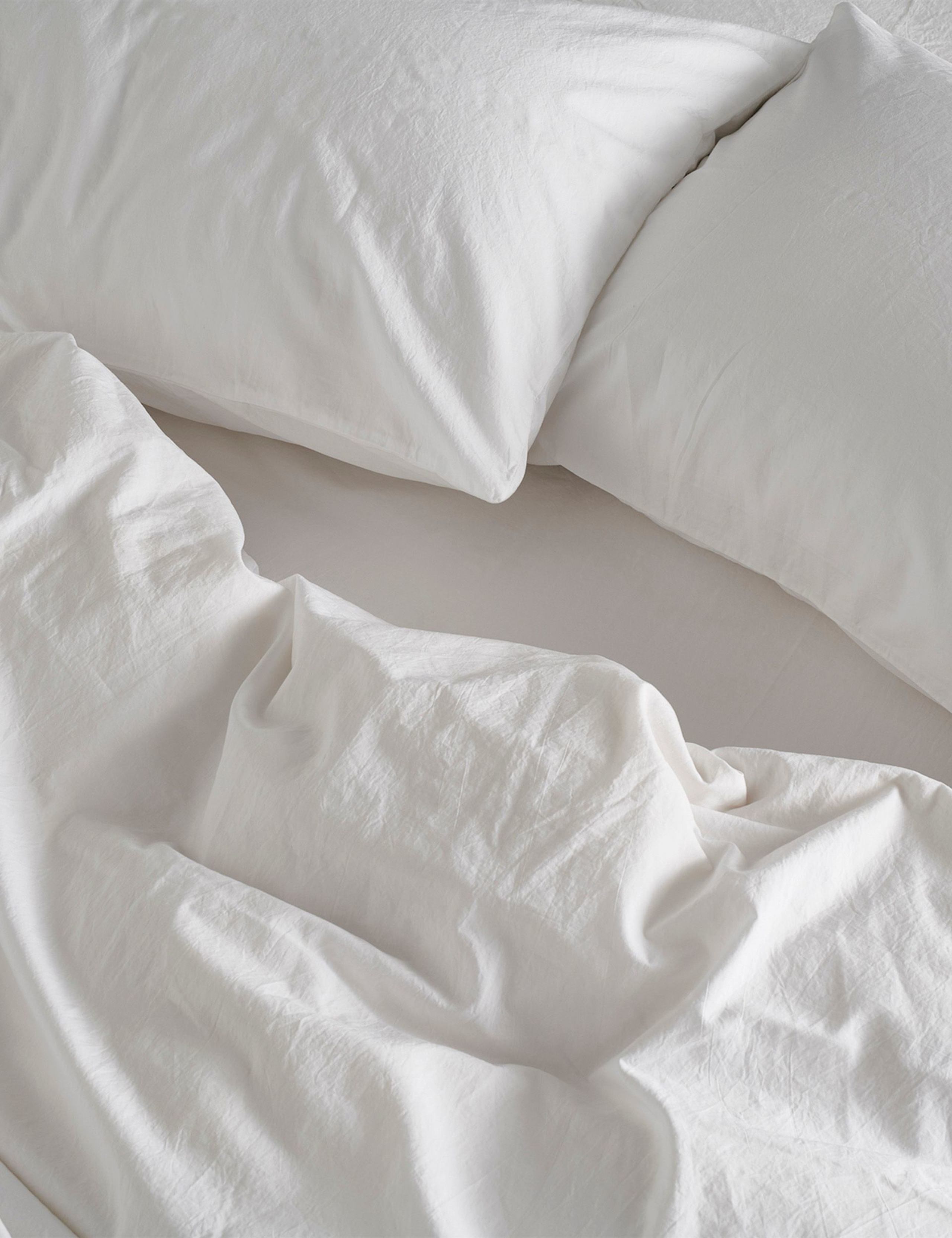 Pure Cotton Washed Fitted Sheet 2 of 2