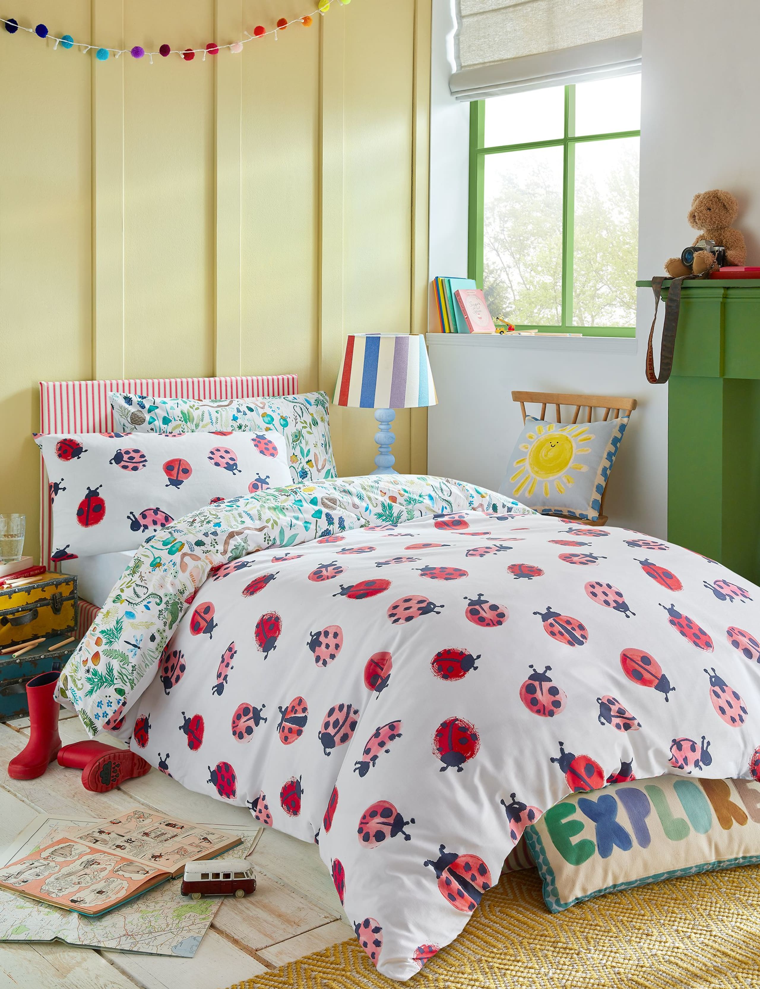 Pure Cotton Garden Explorer Bedding Set 3 of 7