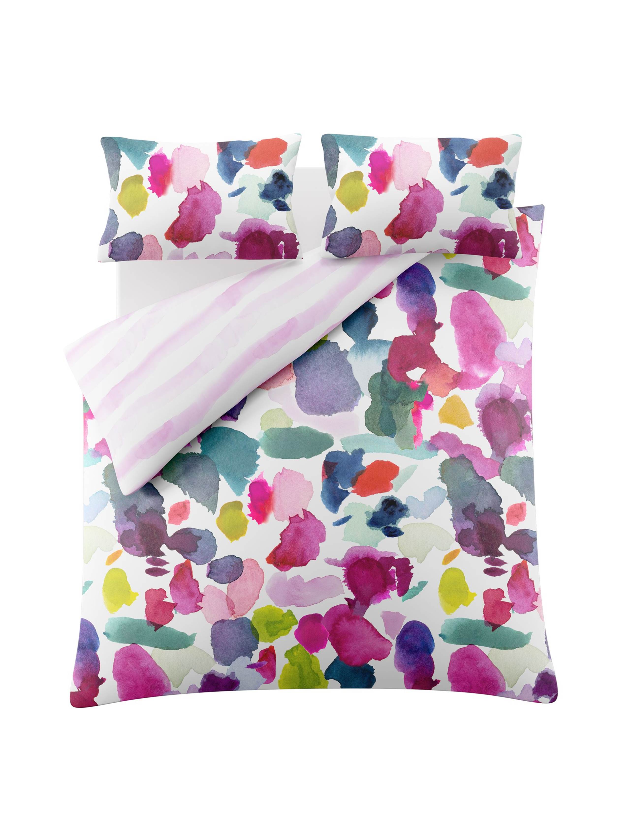Pure Cotton Sateen Abstract Bedding Set 2 of 5