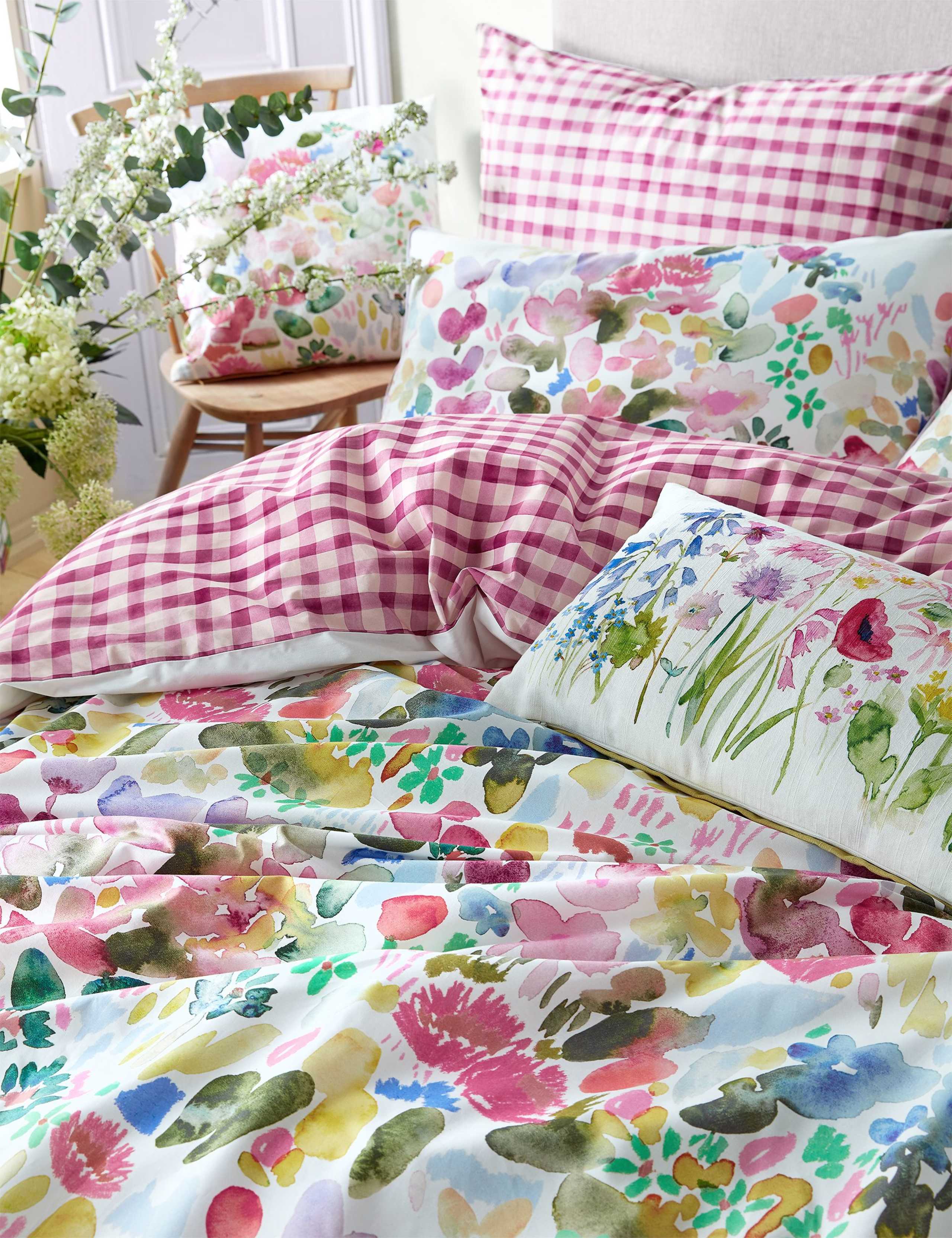 Pure Cotton Flora Bedding Set 4 of 7