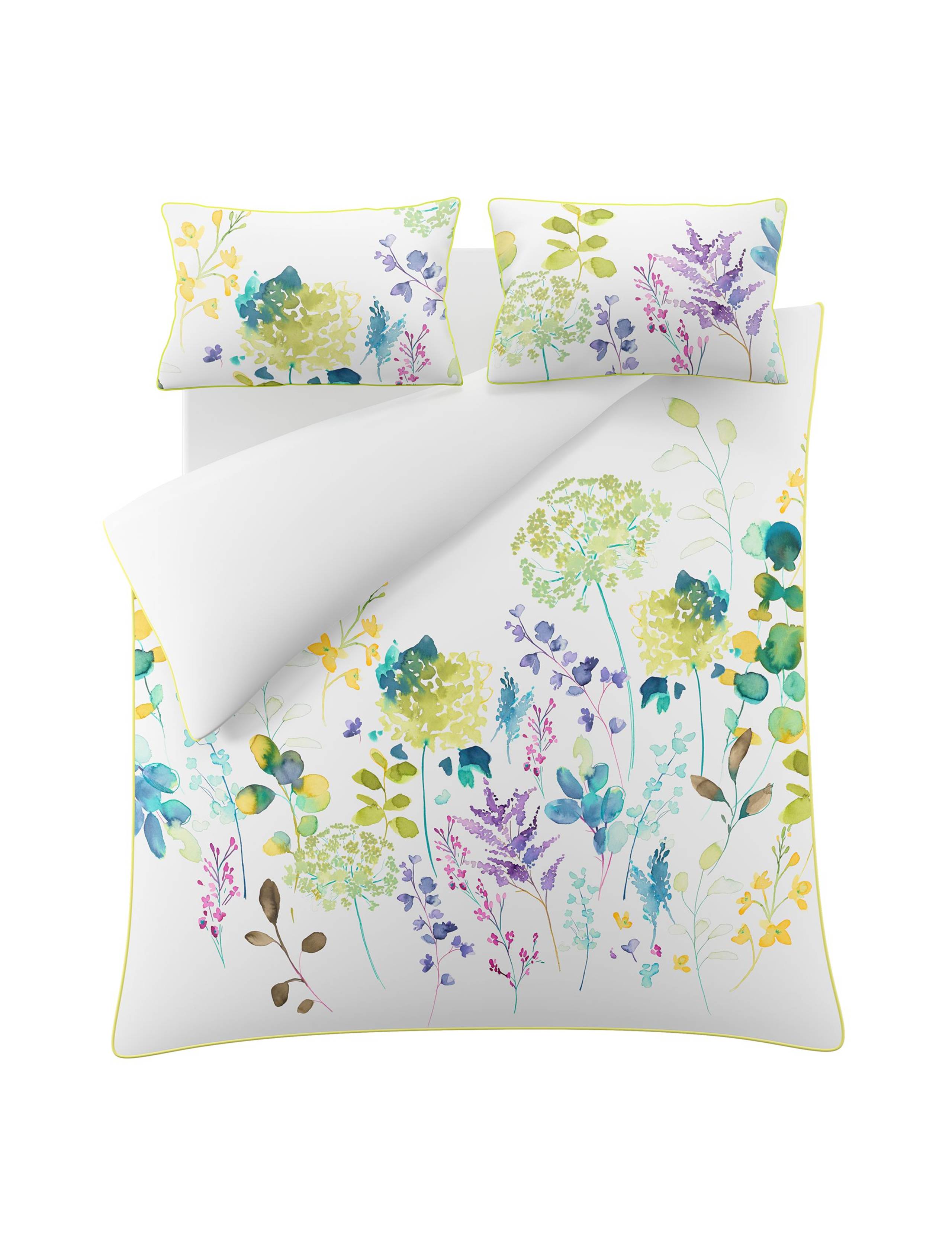 Pure Cotton Sateen Botanical Bedding Set 2 of 5
