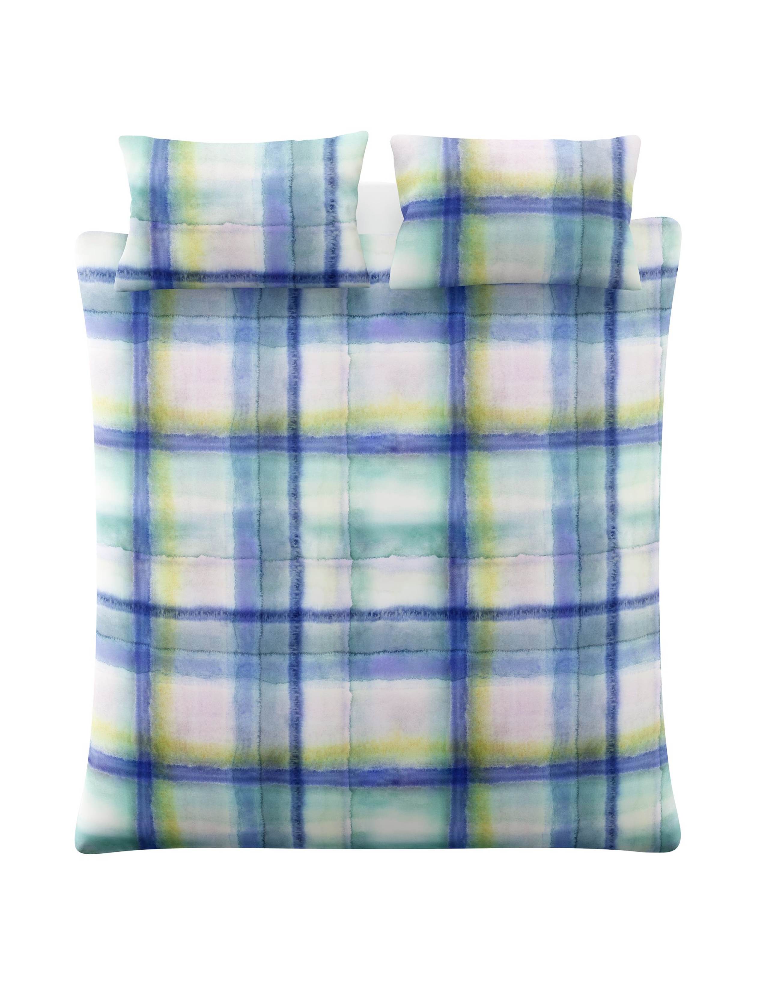 Pure Cotton Hebrides Tartan Bedding Set 4 of 6