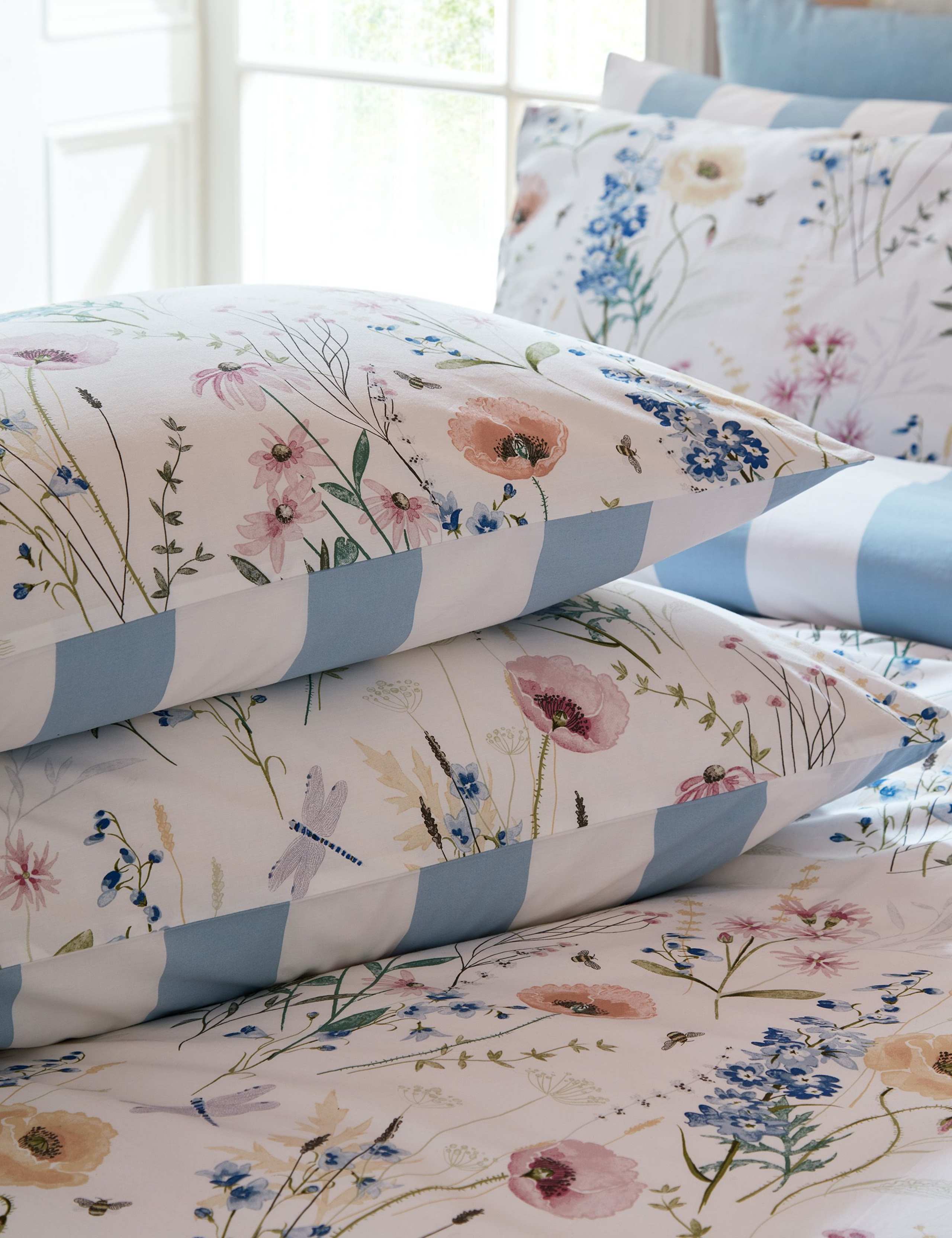 Pure Cotton Alford Meadow Bedding Set 7 of 7