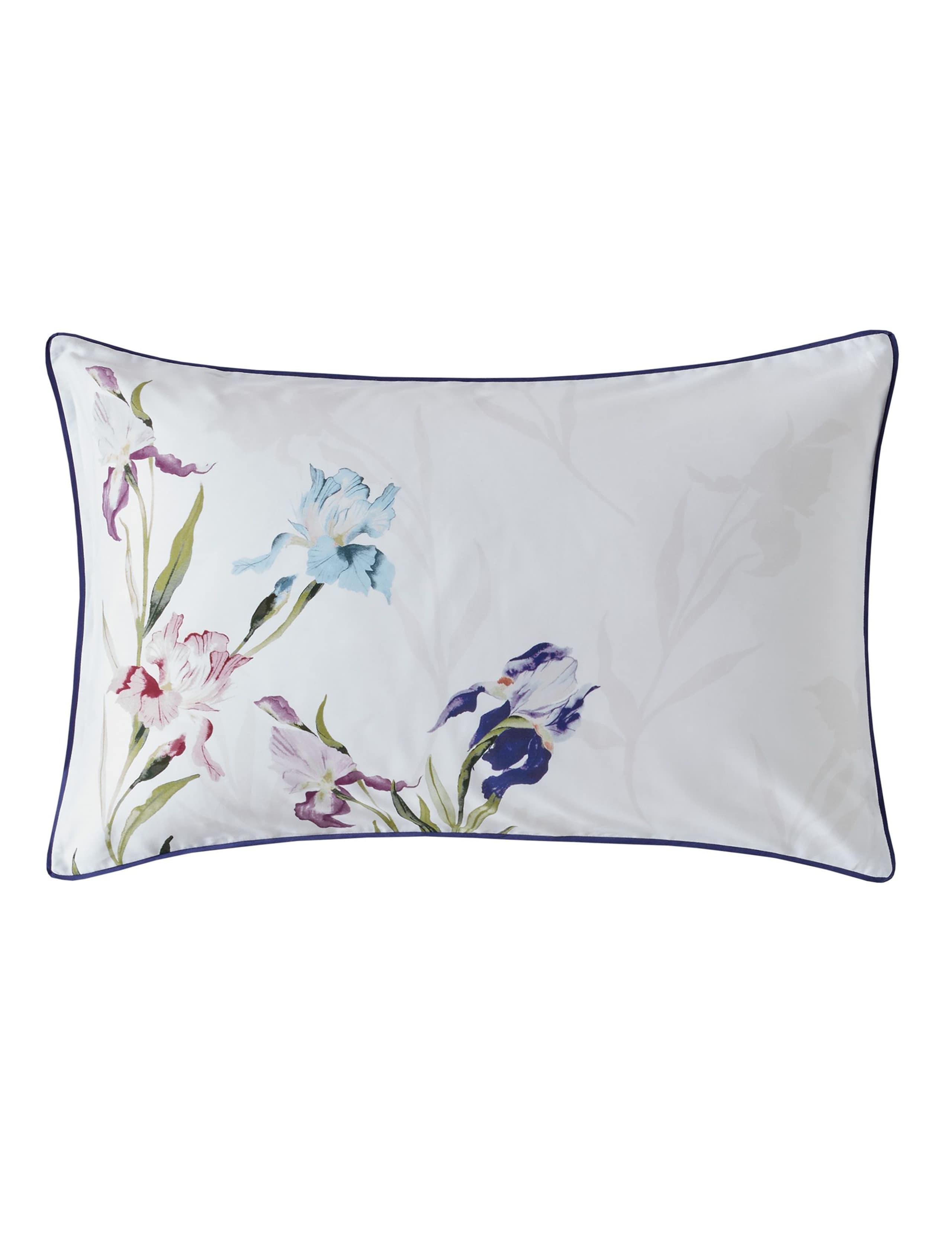 Pure Cotton Sateen Hawling Irises Bedding Set 6 of 8