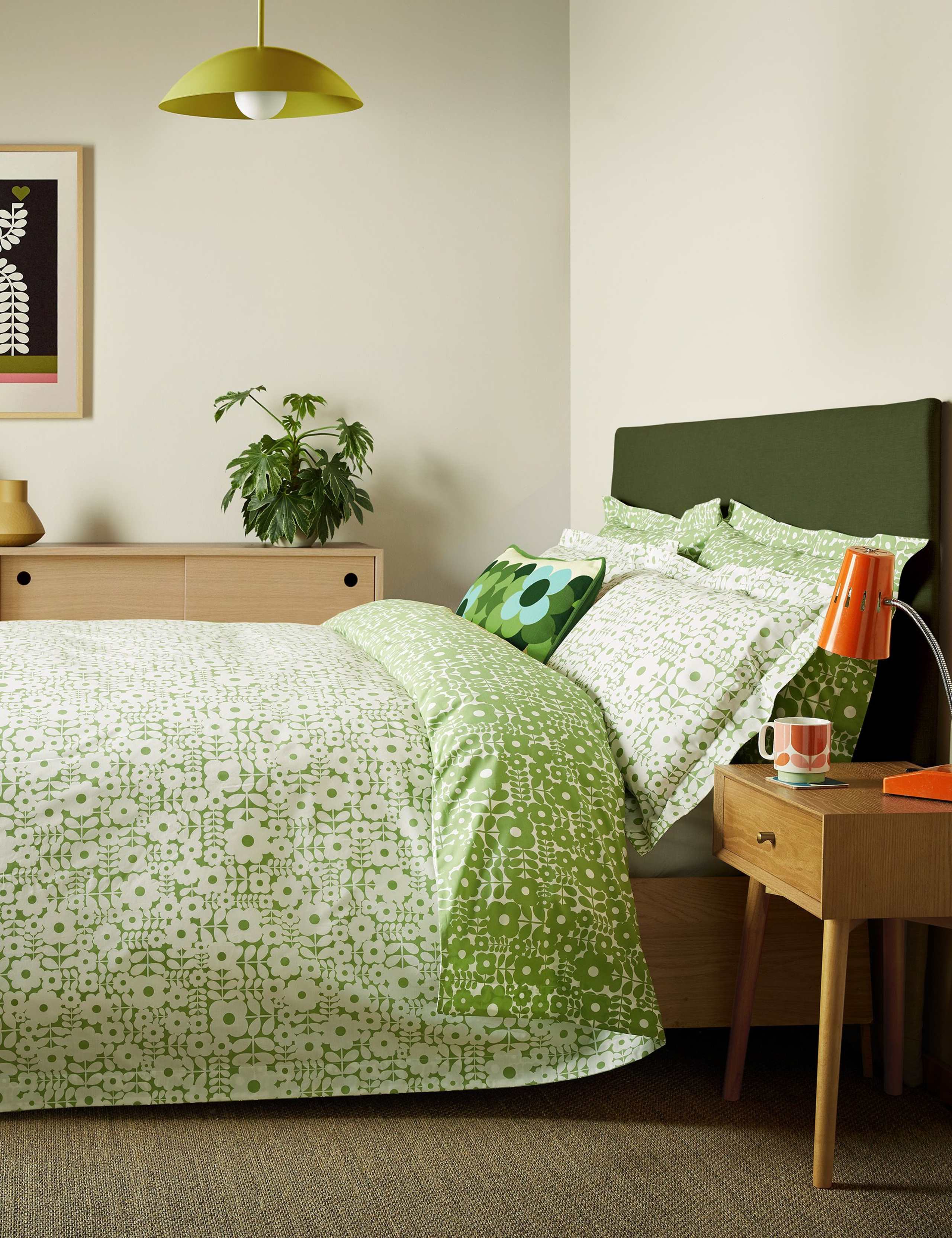 Pure Cotton Criss Cross Stem Bedding Set 5 of 8