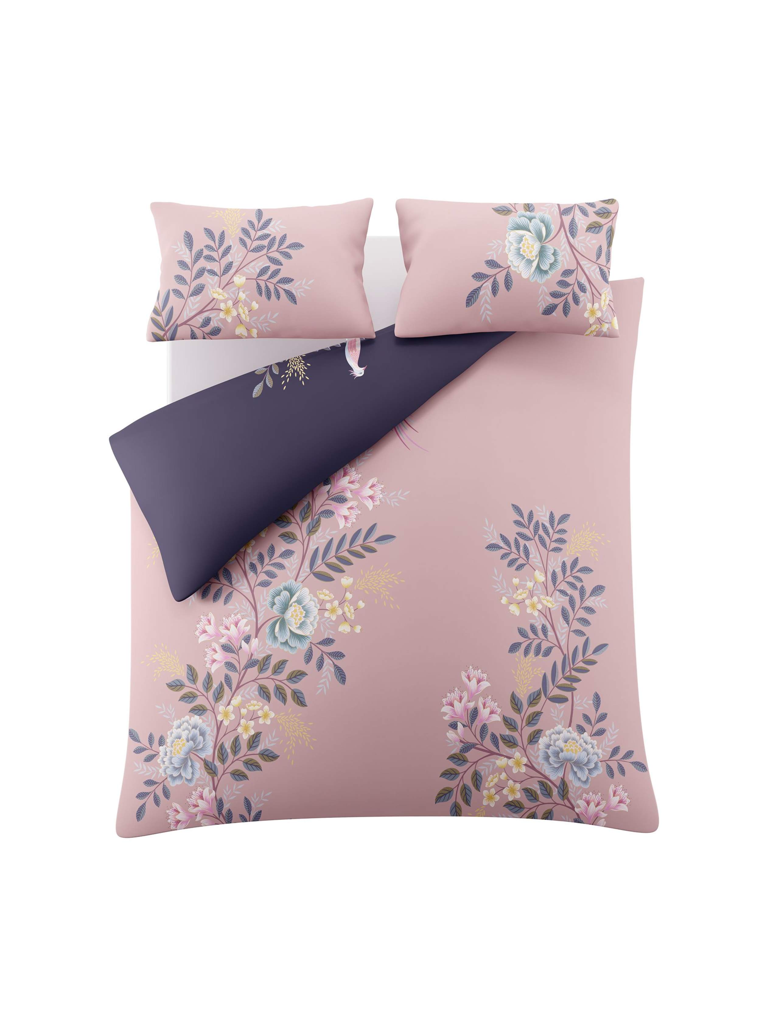 Pure Cotton Sateen Oriental Blossom Bedding Set 2 of 7