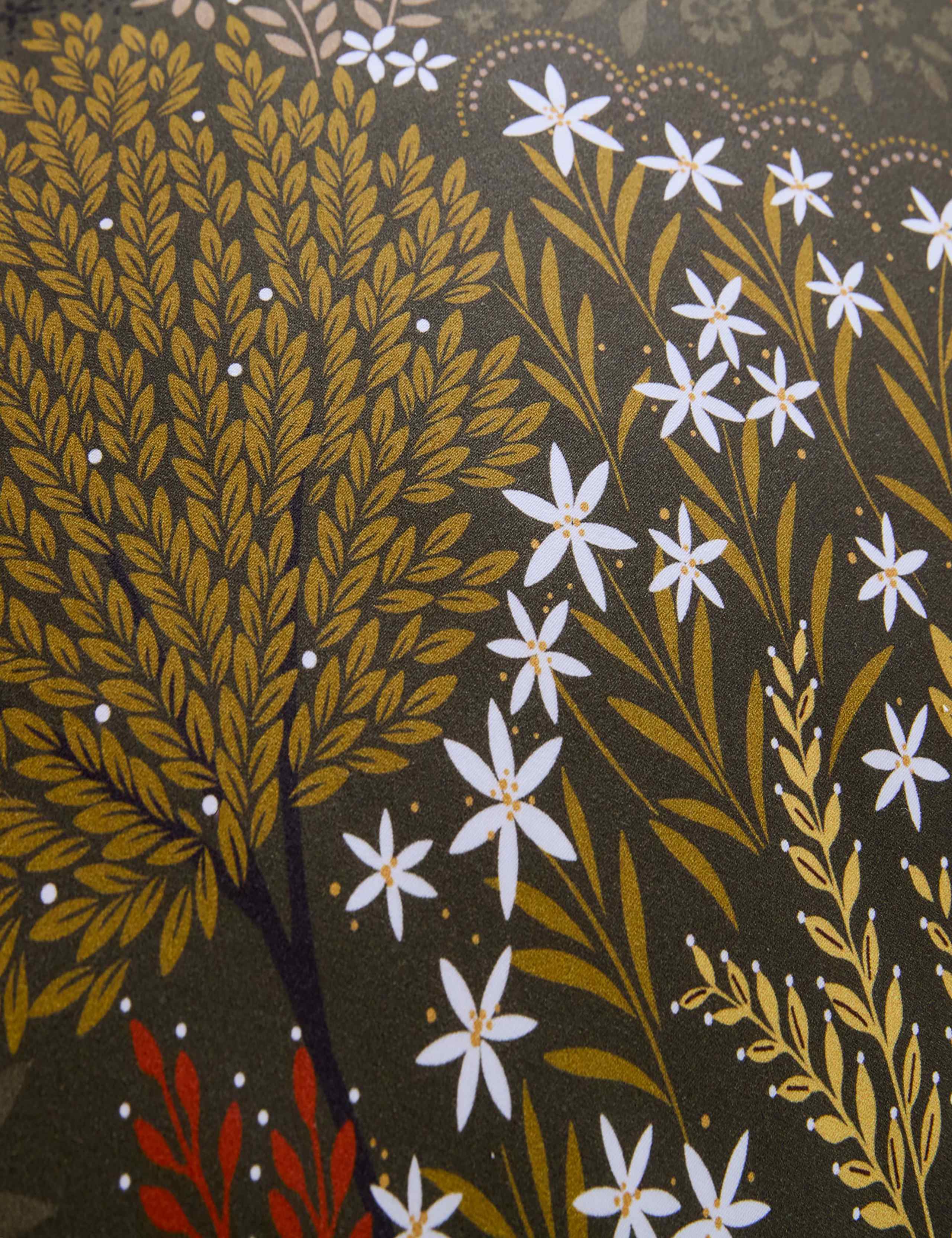 Pure Cotton Sateen Owl Forest Bedding Set 8 of 8