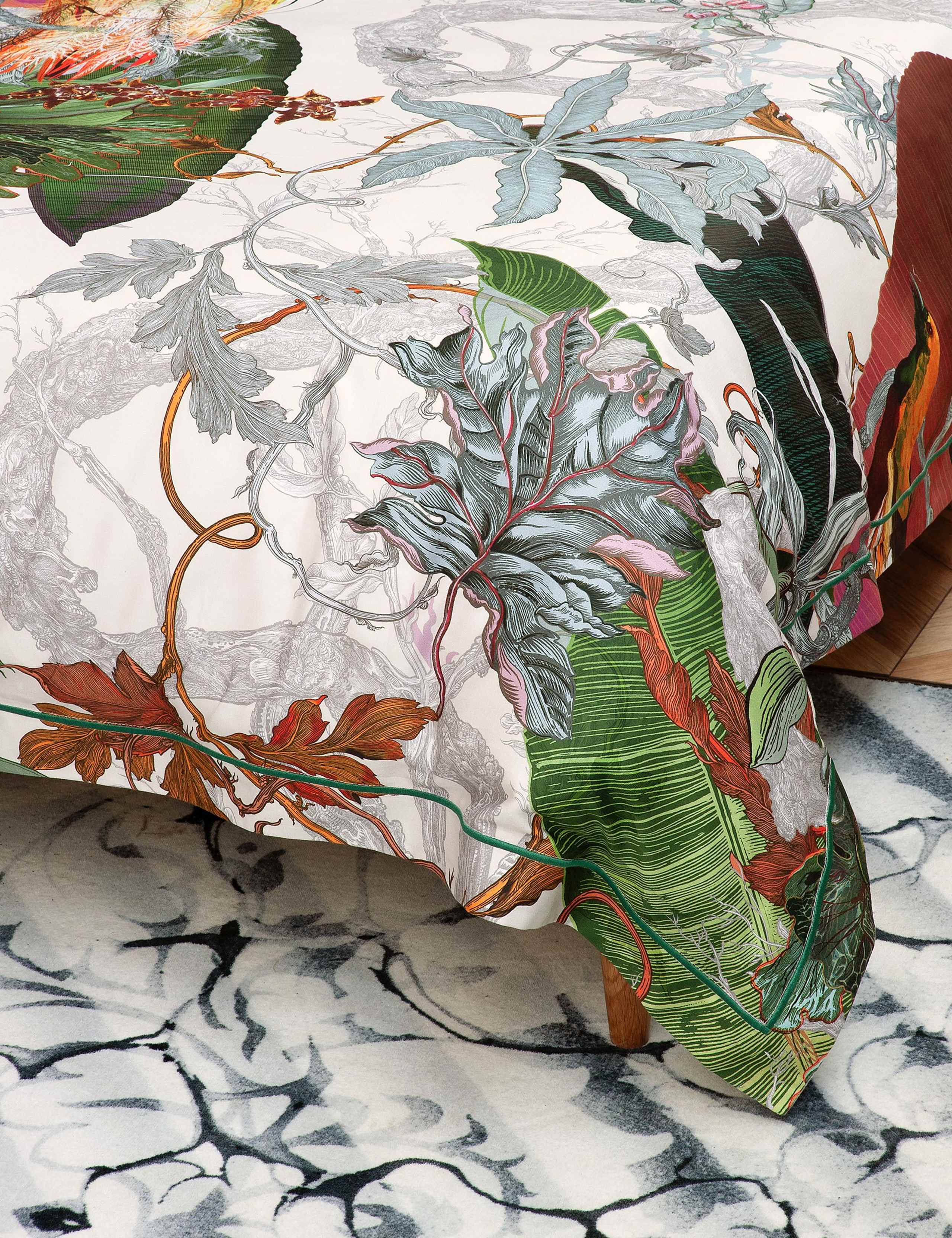 Pure Cotton Papua Paradise Bedding Set 8 of 9