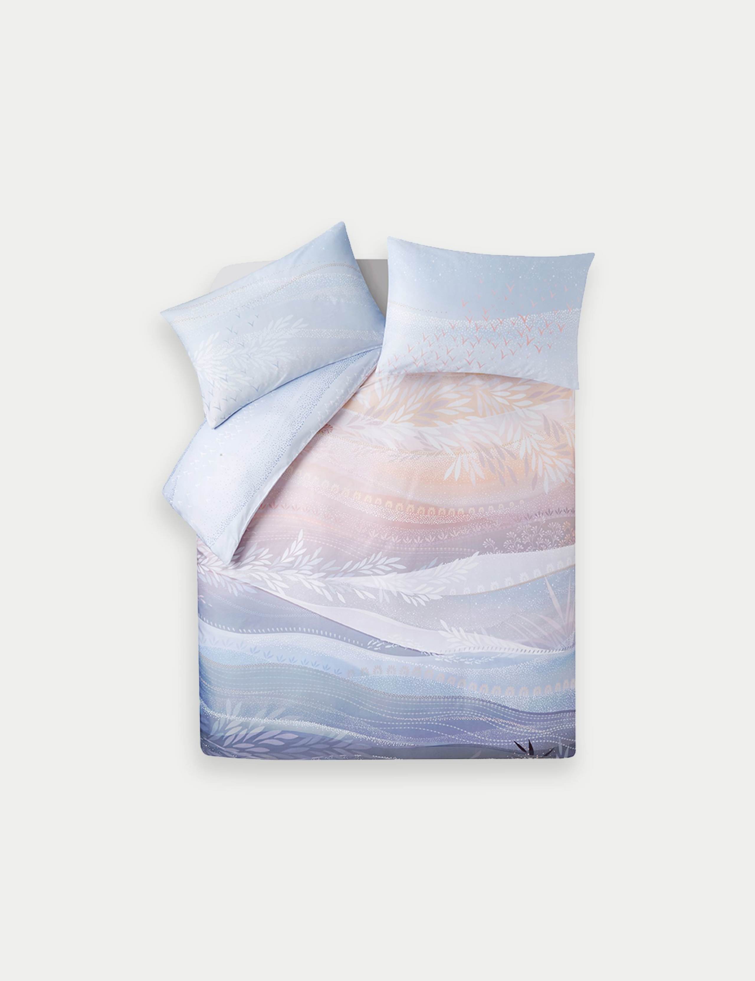 Pure Cotton Coastal Dawn Bedding Set 2 of 6