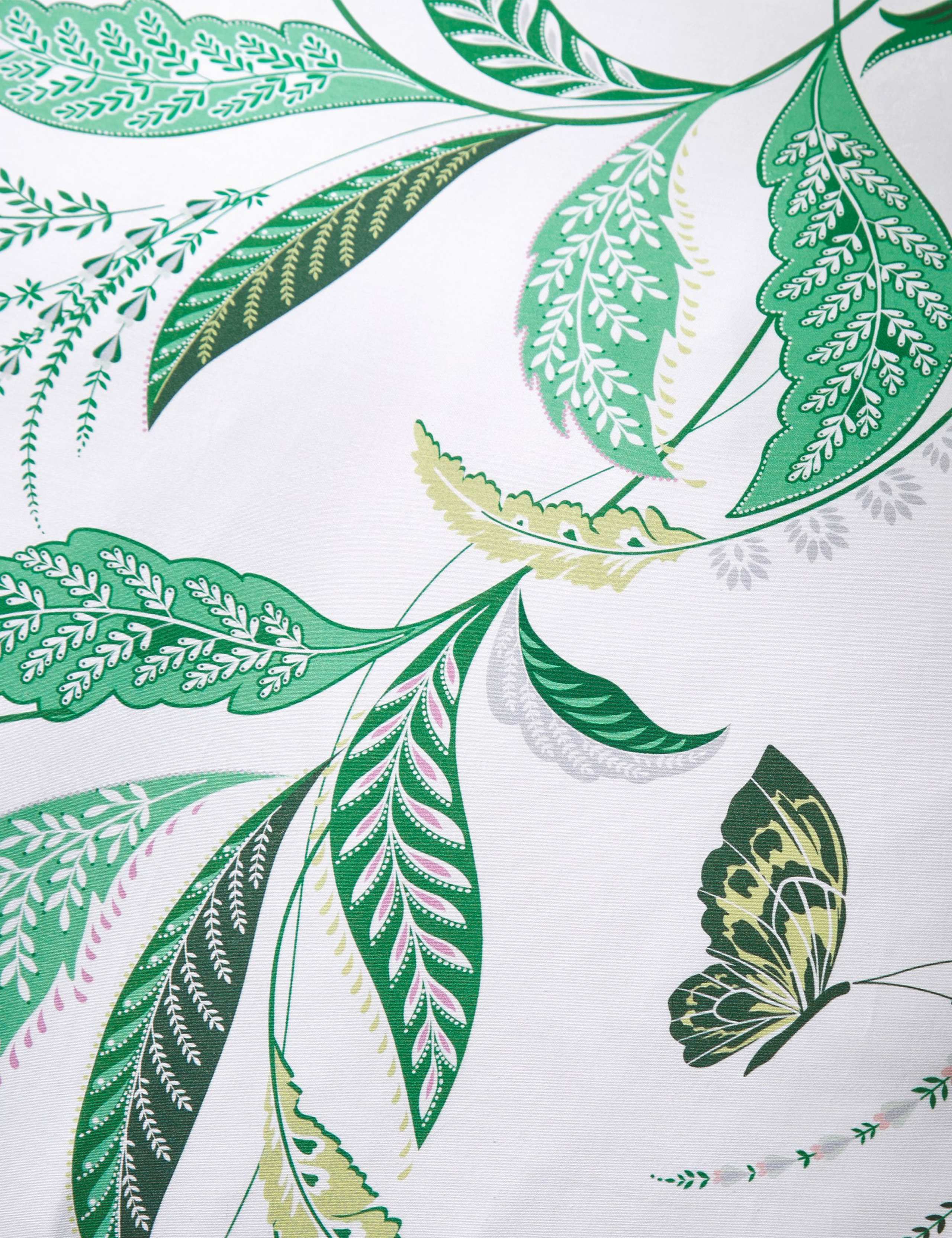 Pure Cotton Fern Garden Bedding Set 6 of 6