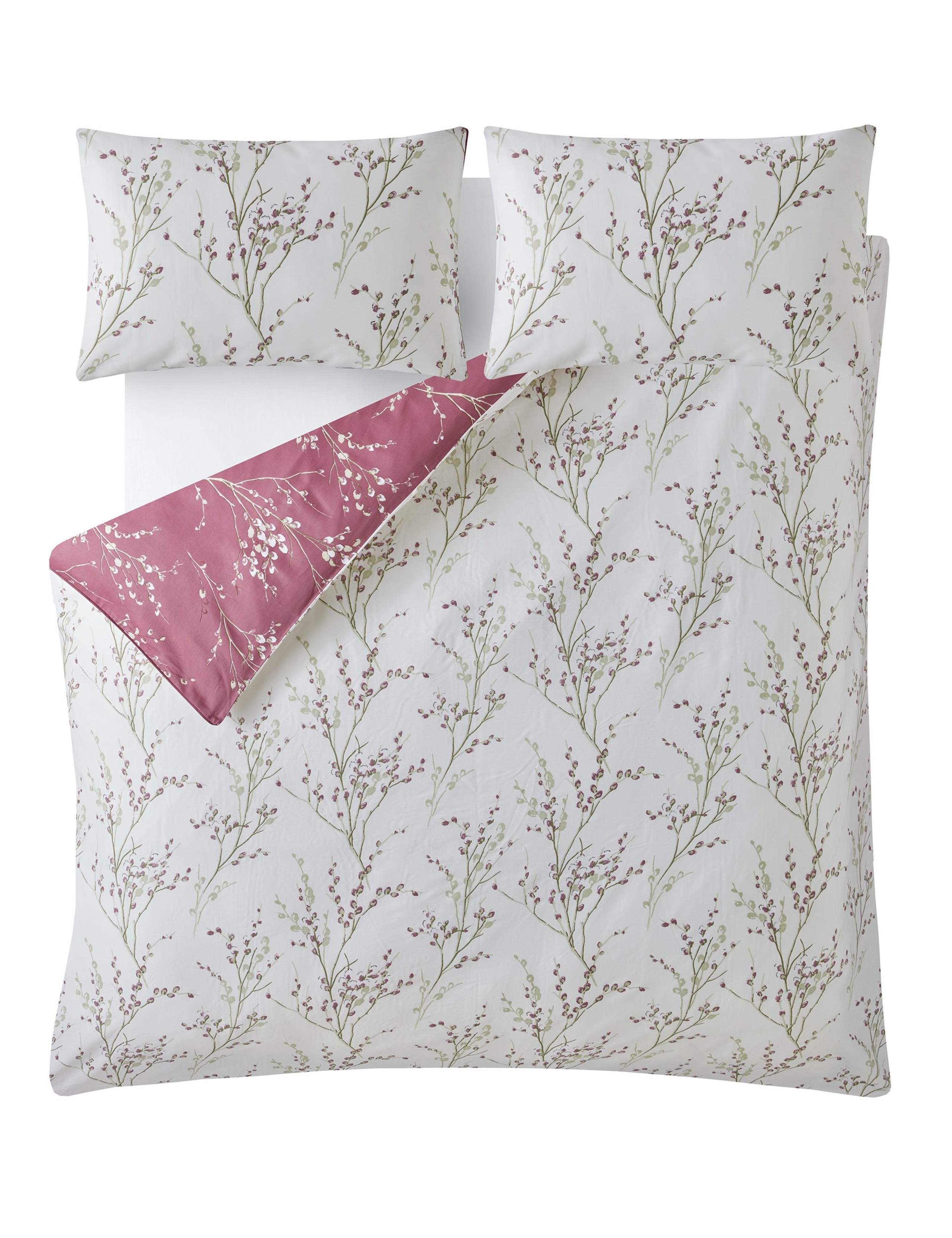 Pure Cotton Sateen Pussy Willow Bedding Set 5 of 8