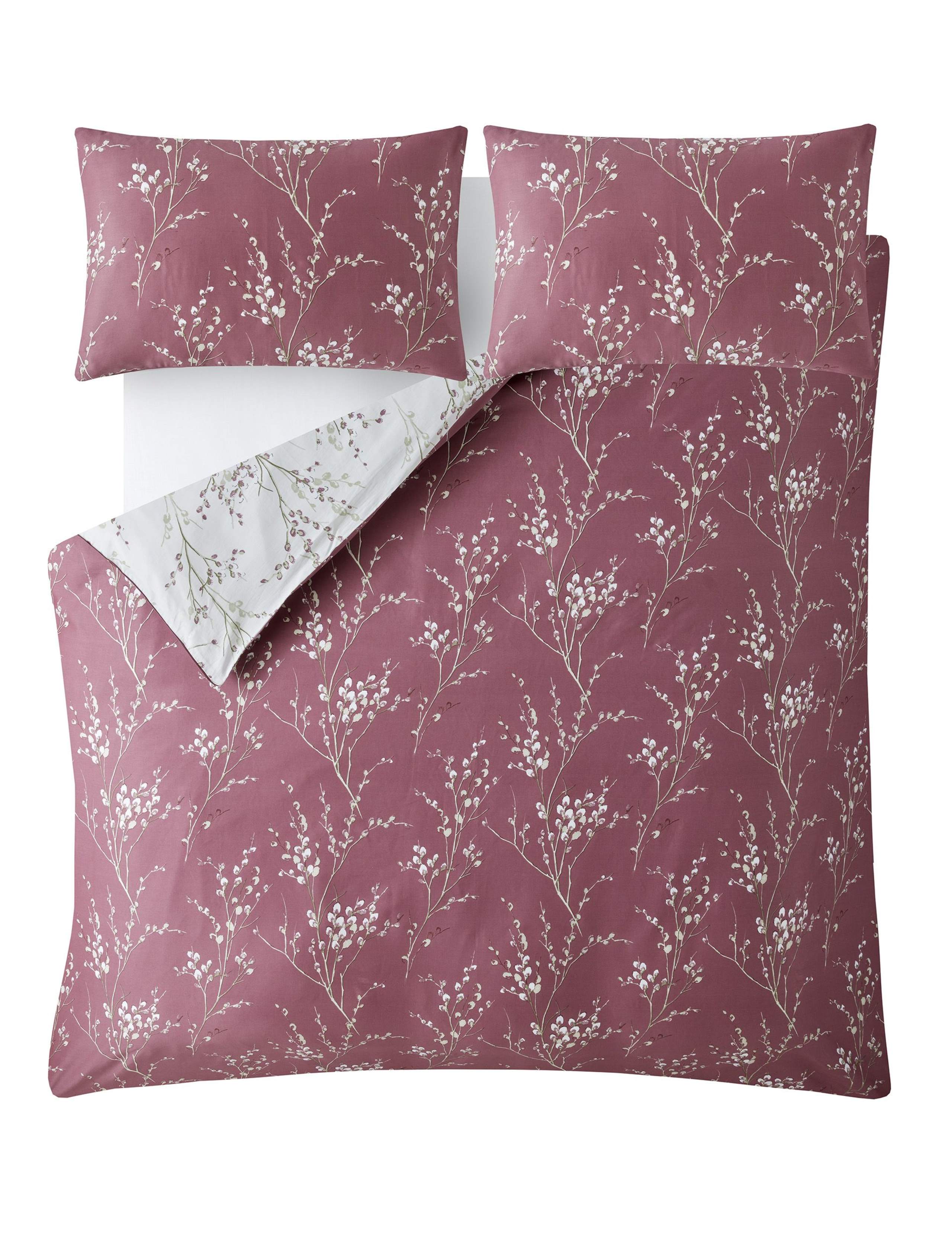 Pure Cotton Sateen Pussy Willow Bedding Set 2 of 8