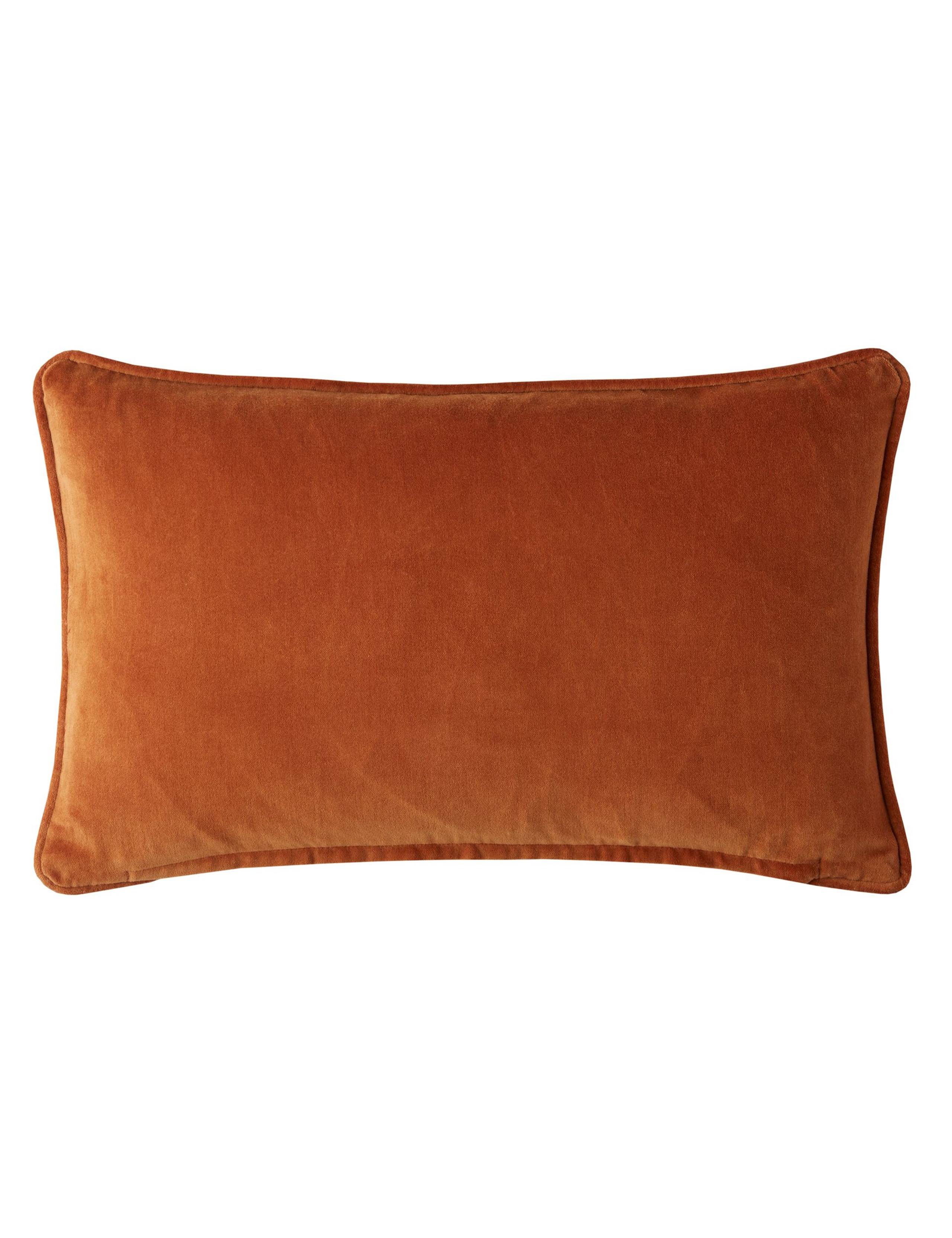 Pure Cotton Retro Flower Stripe Cushion 3 of 3