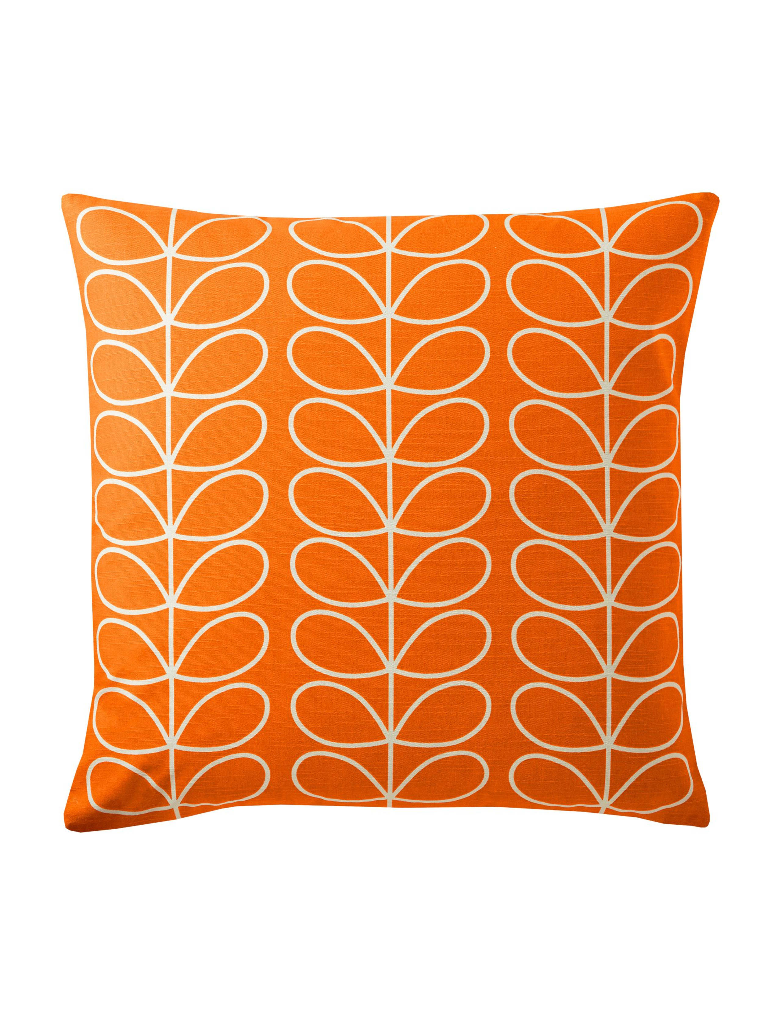 Pure Cotton Small Linear Stem Cushion 2 of 3