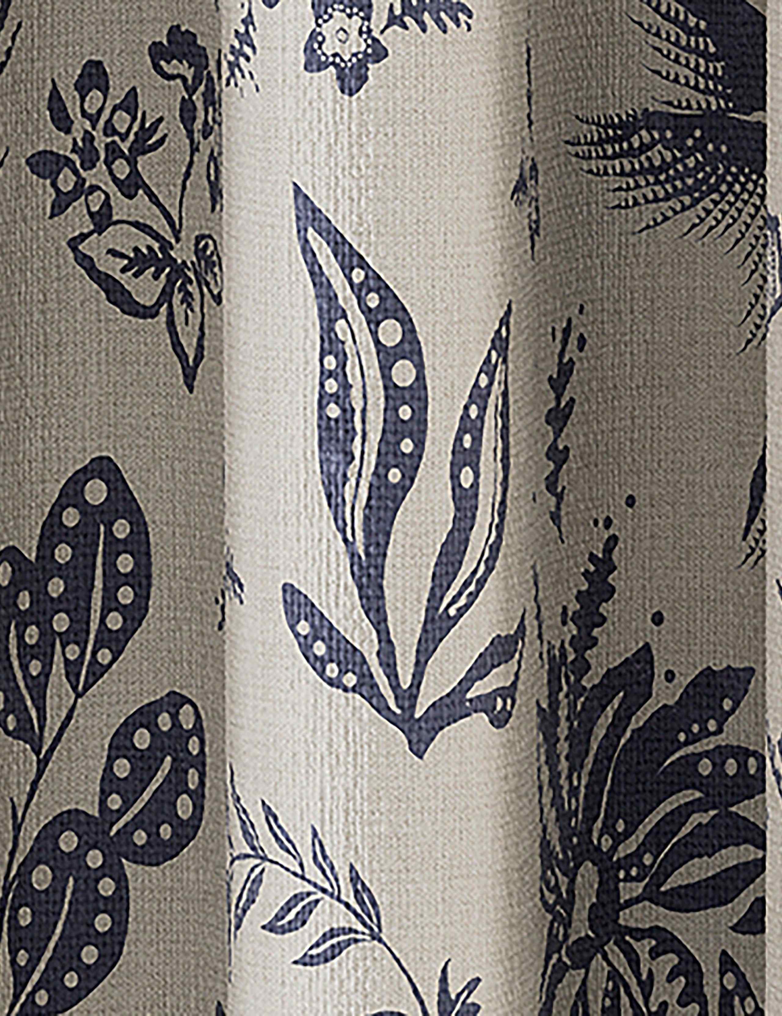 Festival Pheasants Pure Cotton Eyelet Blackout Curtains 3 of 3