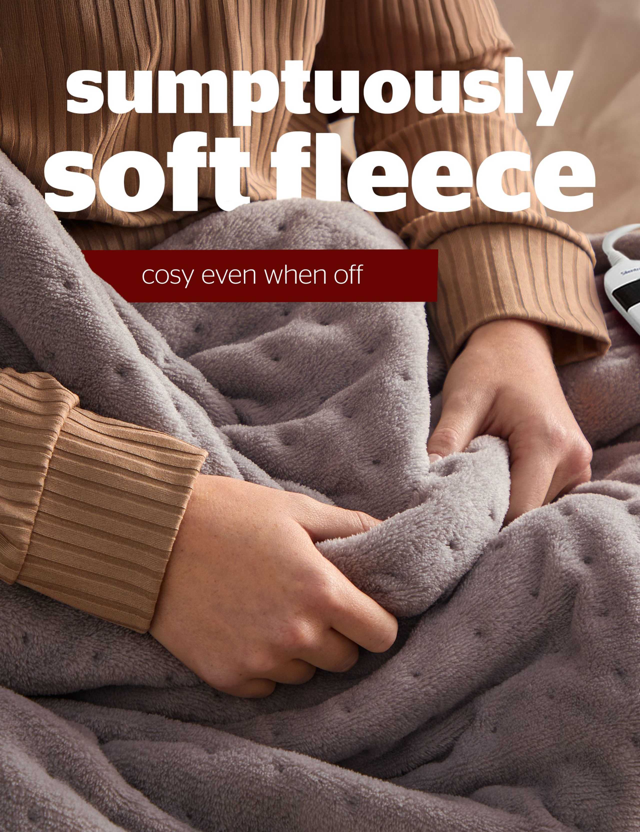 Fleece Heated Throw 8 of 9
