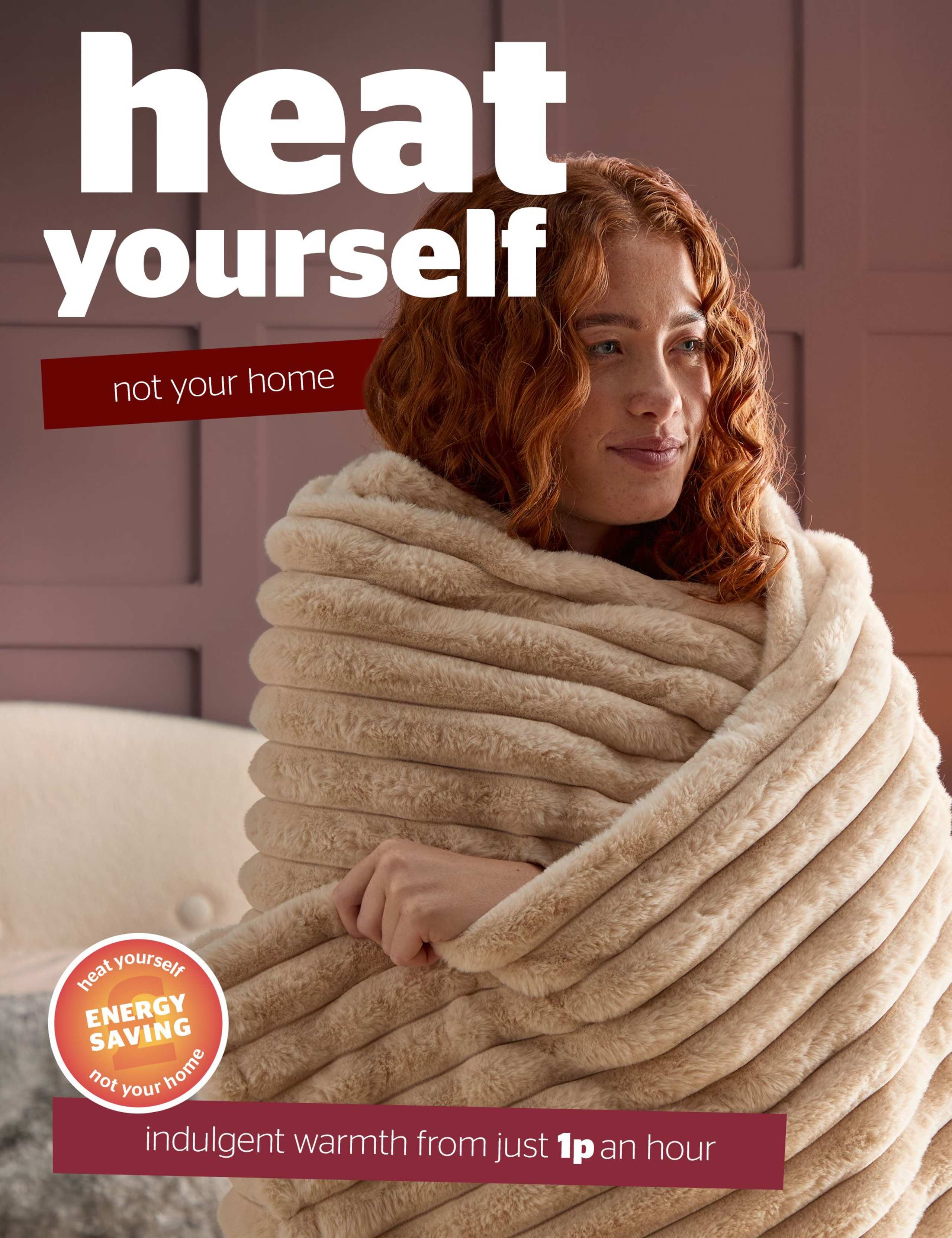 Faux Fur Heated Throw 5 of 9