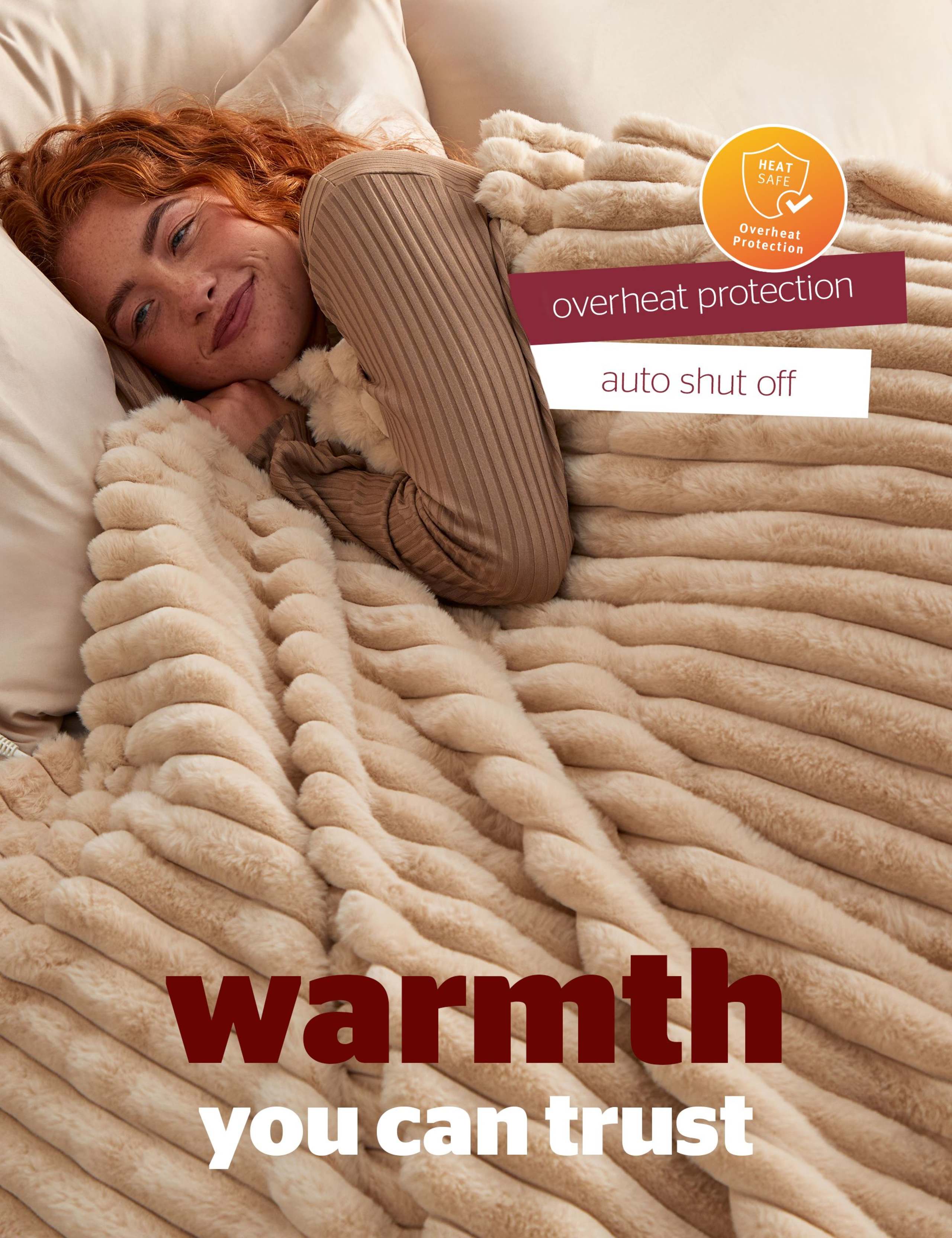 Faux Fur Heated Throw 6 of 9