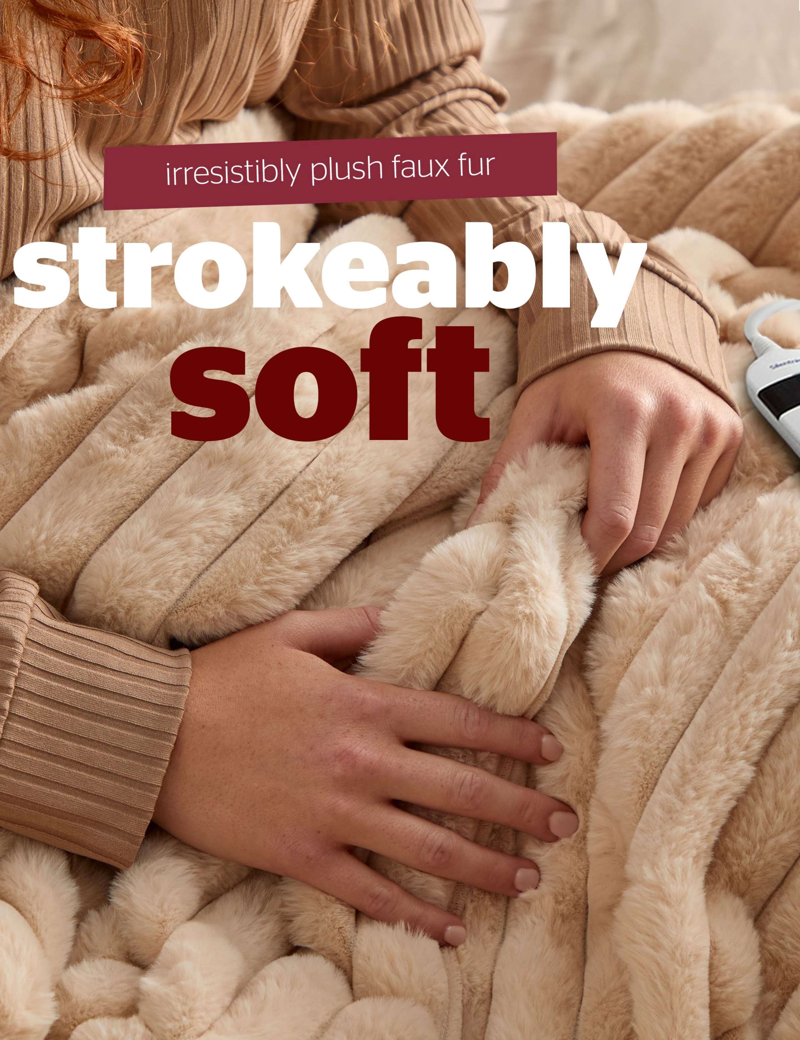 Faux Fur Heated Throw 9 of 9