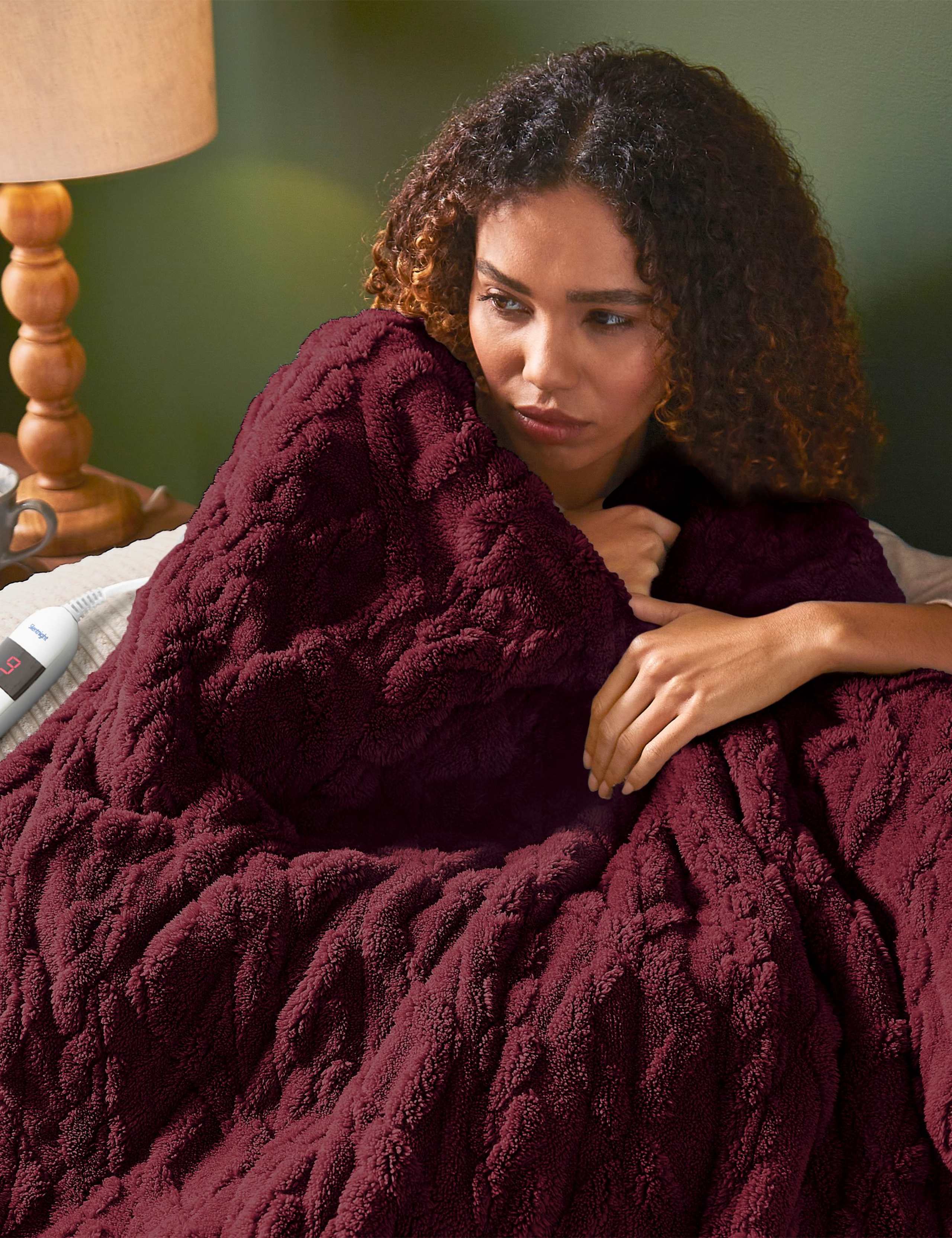 Fleece Heated Throw 1 of 9