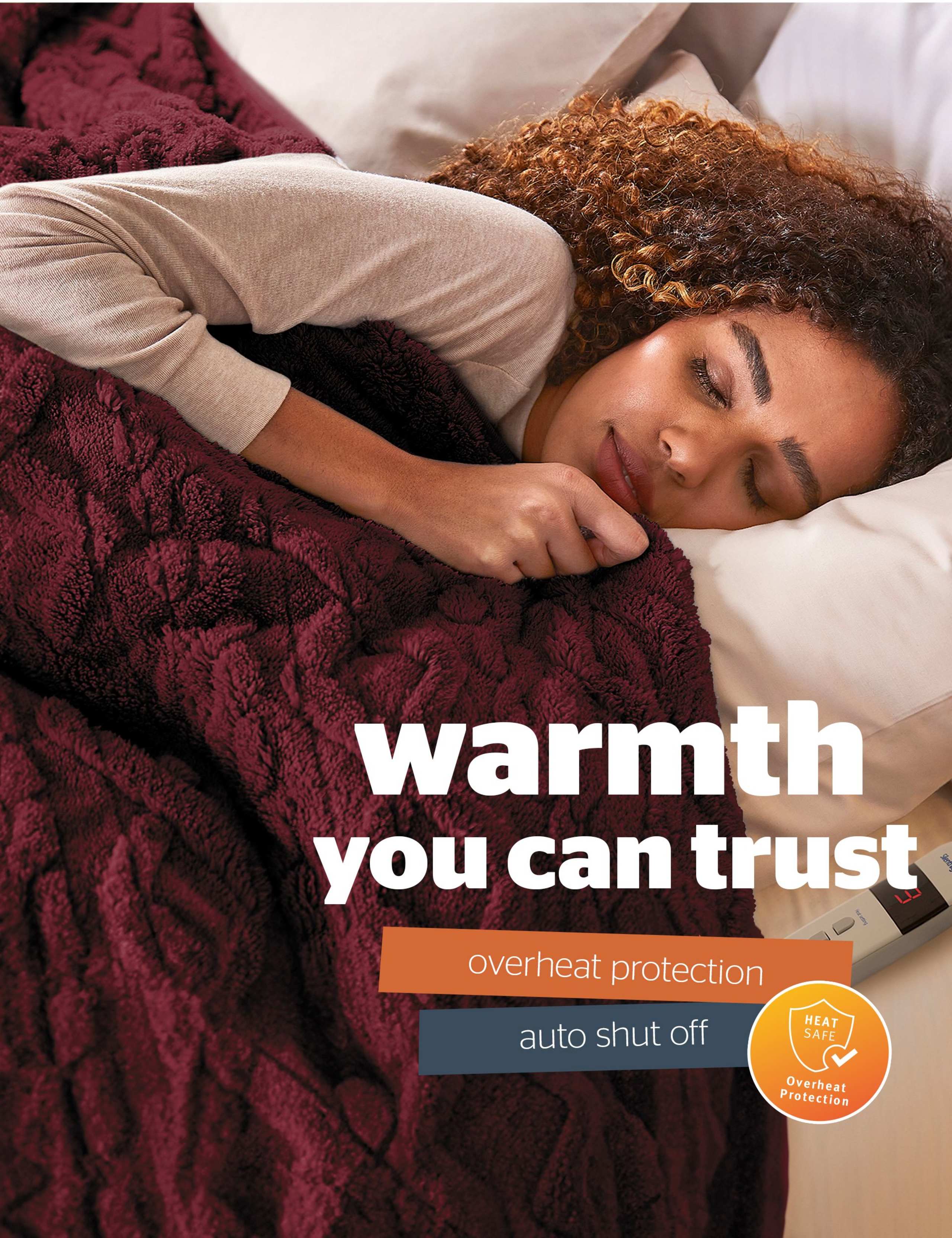 Fleece Heated Throw 9 of 9