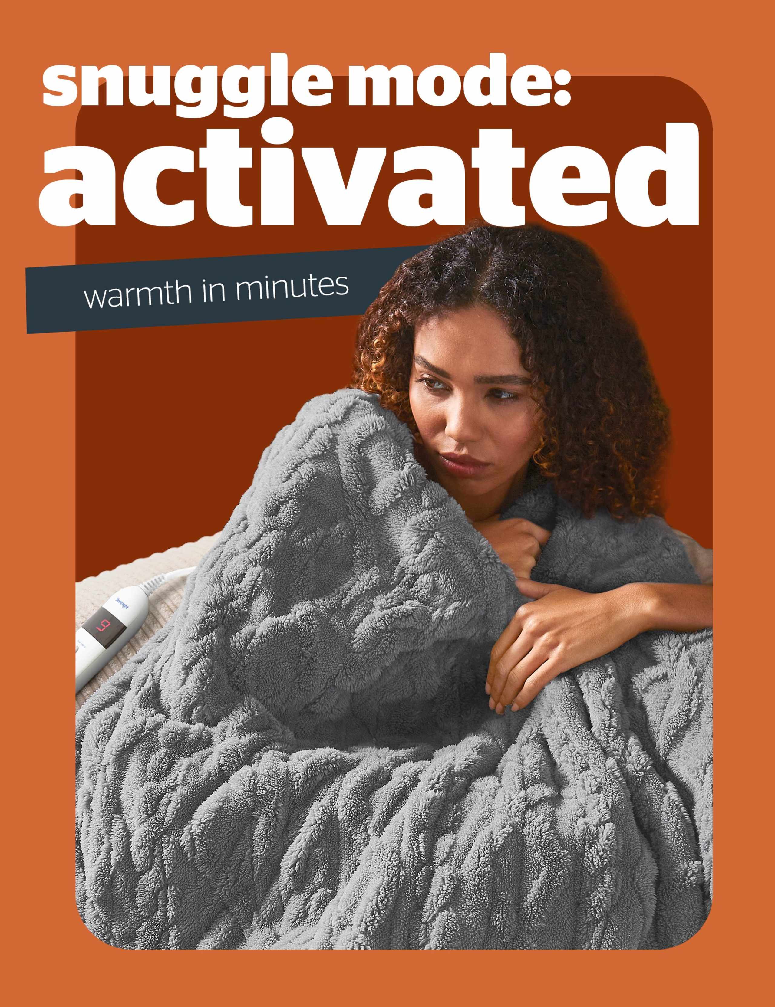 Fleece Heated Throw 5 of 9