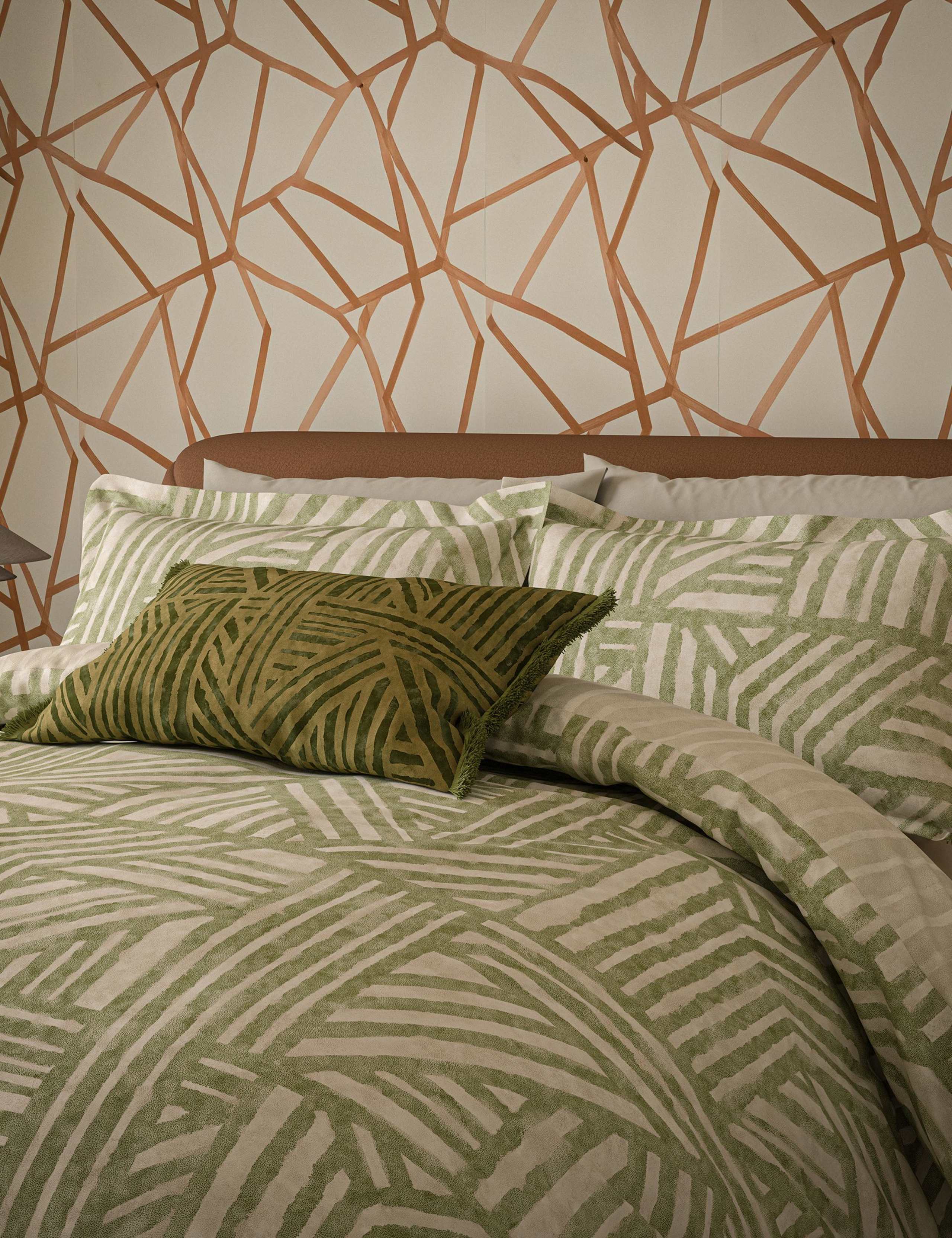 Pure Cotton Crater Geometric Large Cushion 3 of 4