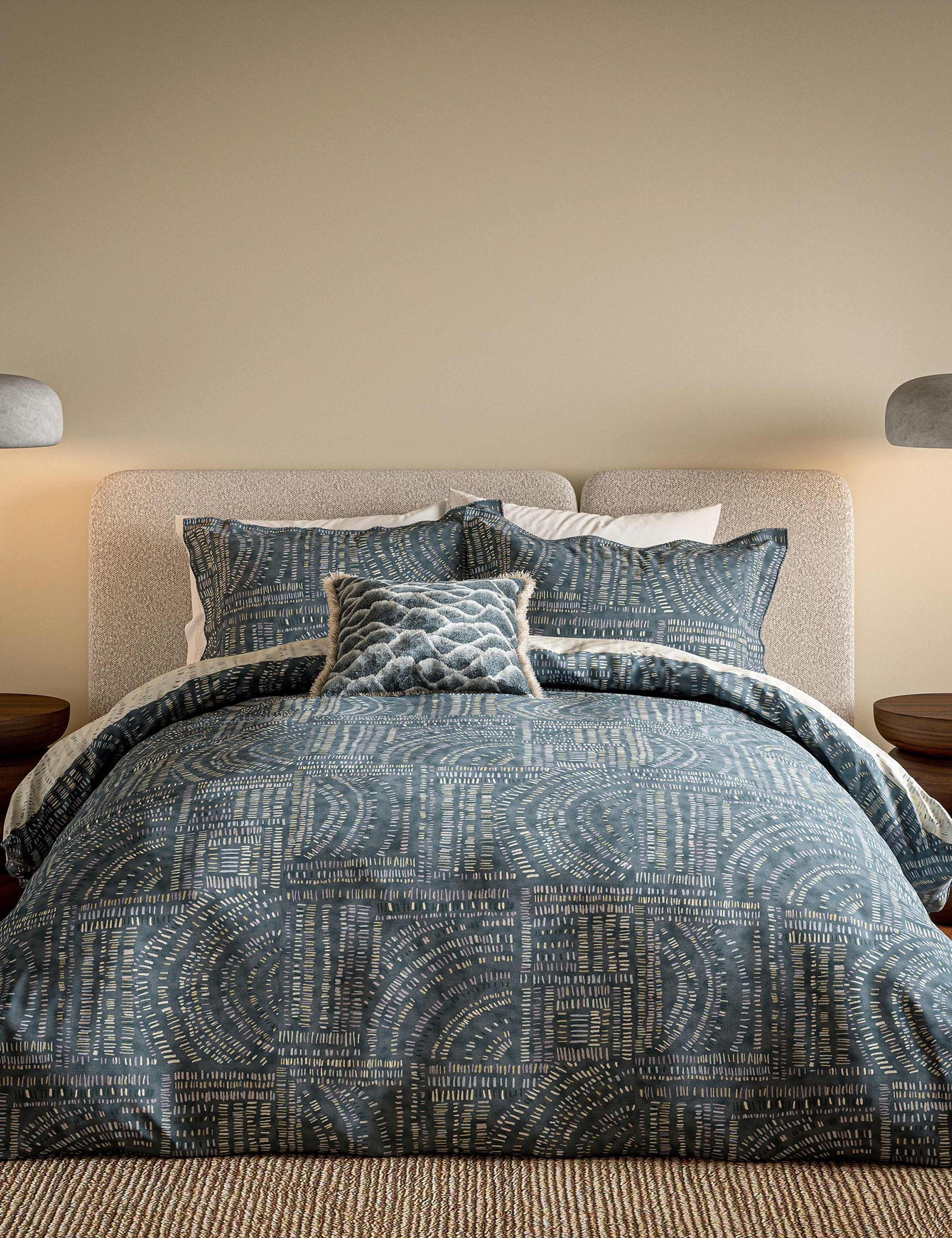 Pure Cotton Frescoes Bedding Set 1 of 4