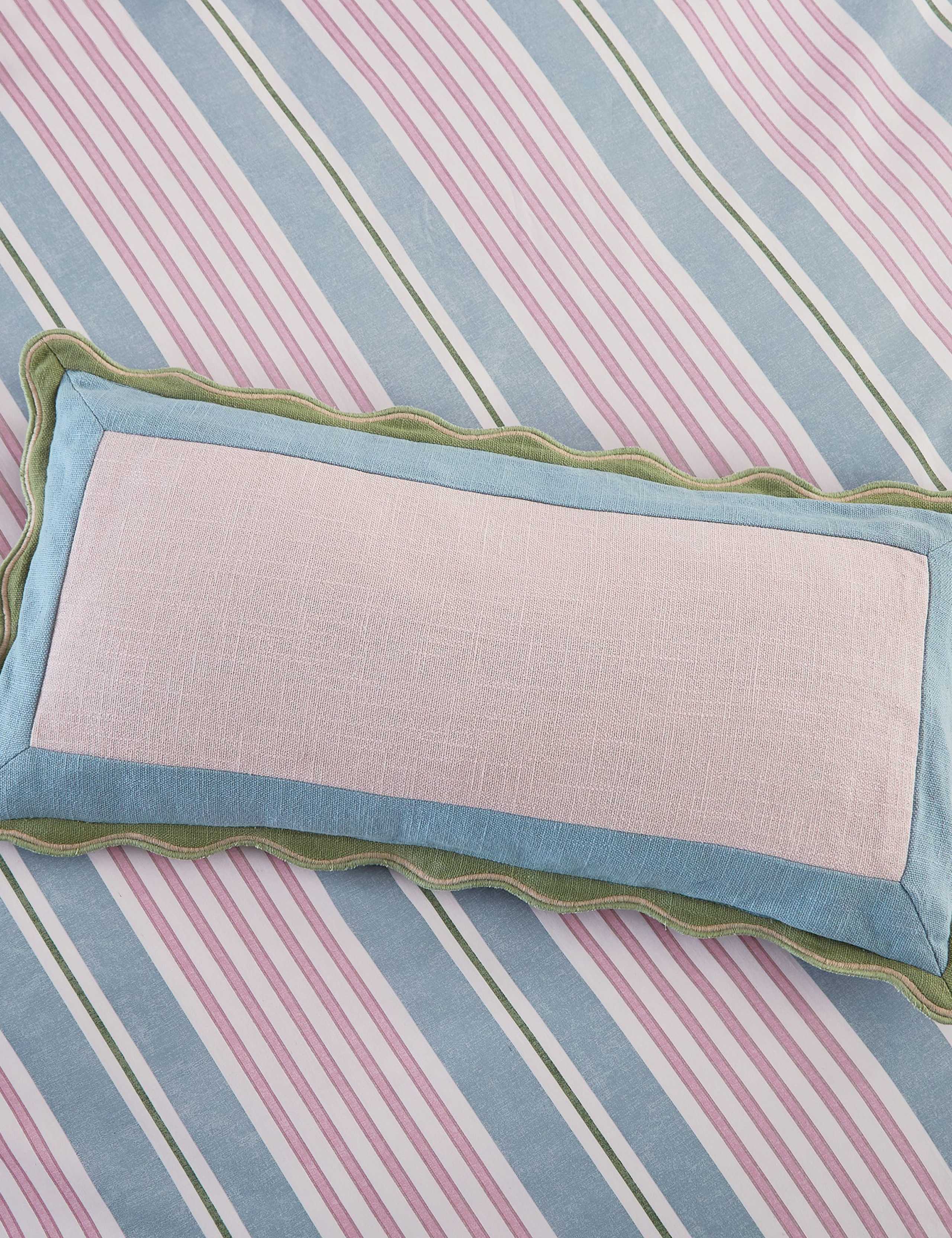 Pure Cotton Come Rain Or Shine Large Bolster Cushion 4 of 4