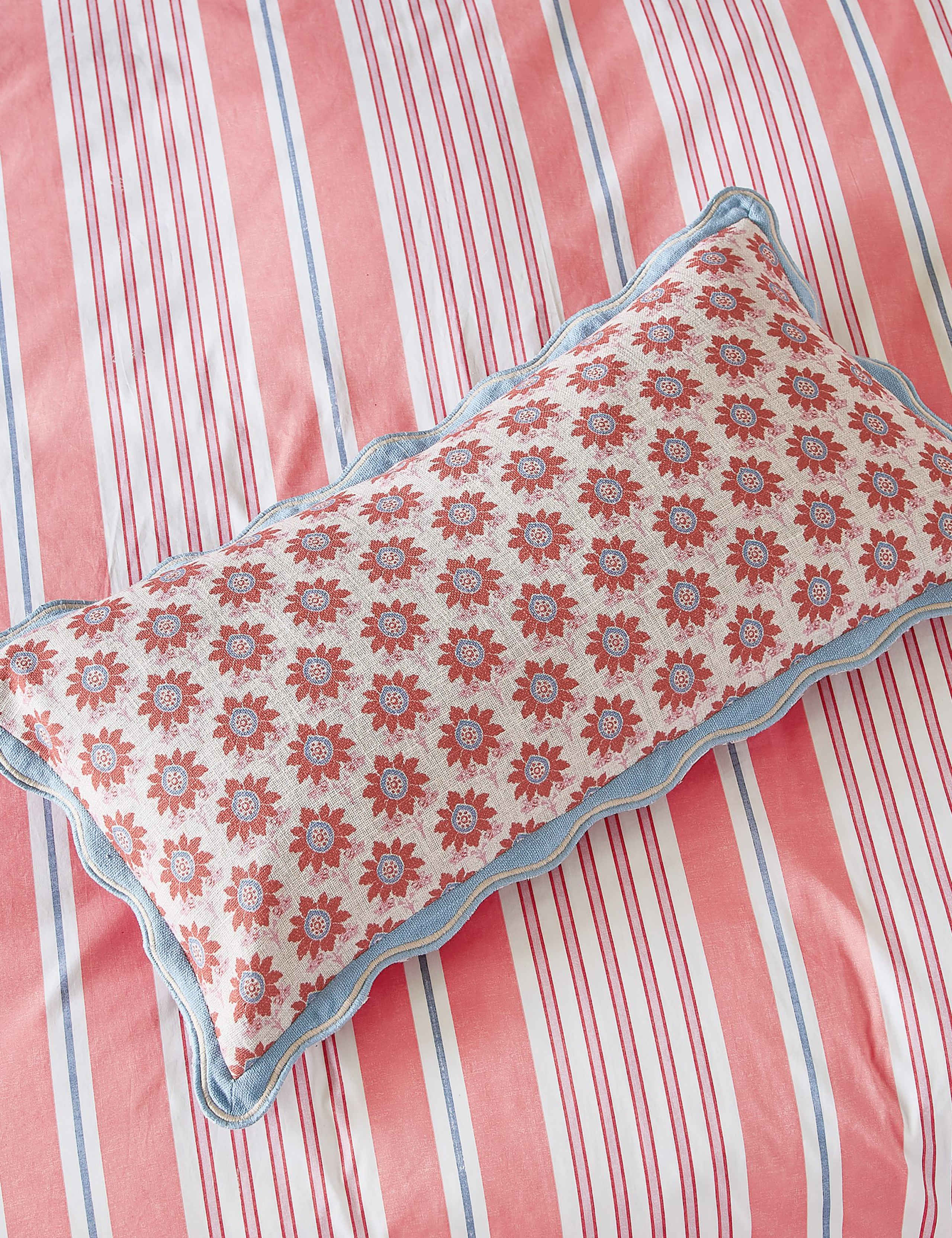 Pure Cotton Siesta To Fiesta Large Bolster Cushion 4 of 4