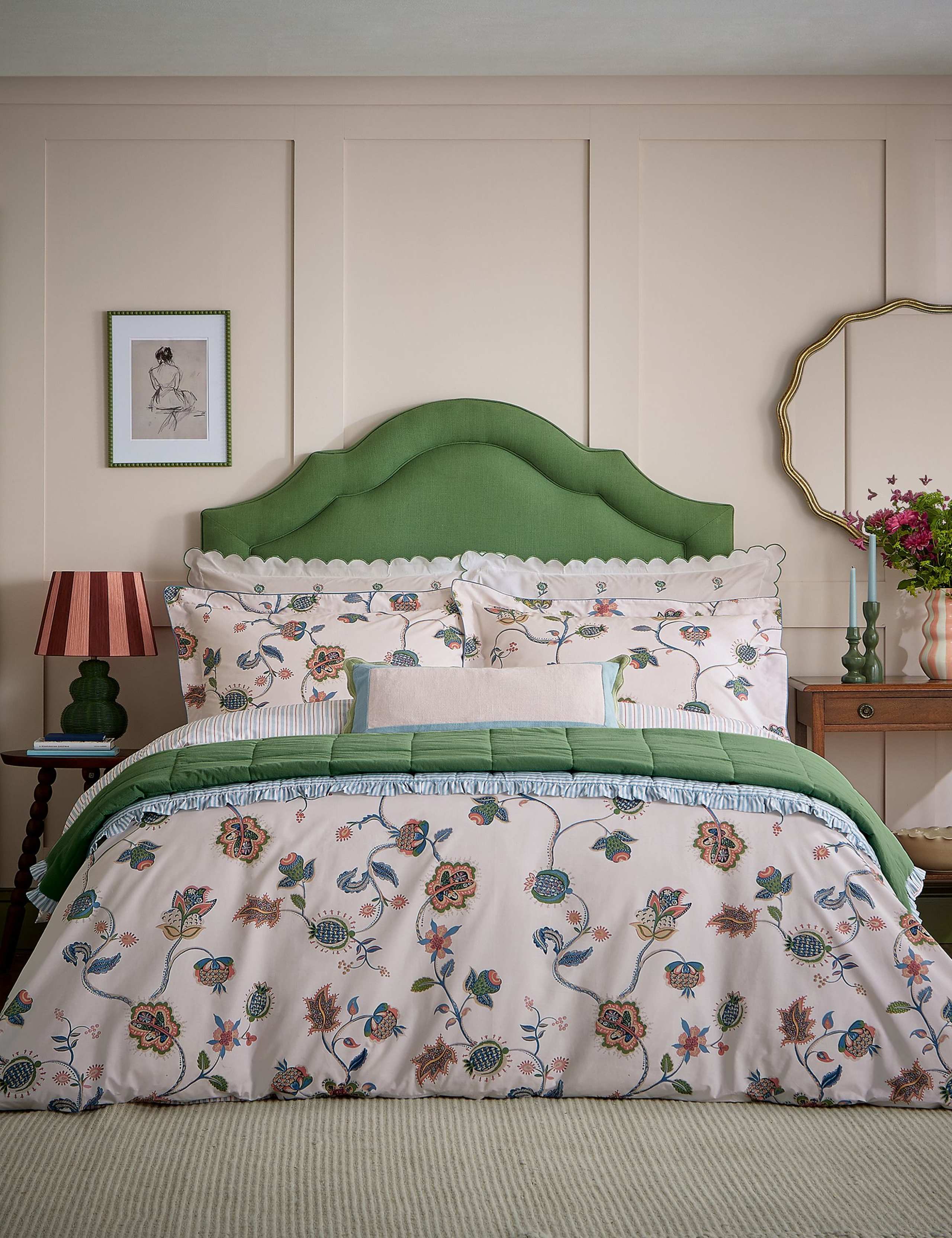 Pure Cotton Tree of Life Bedding Set 1 of 5