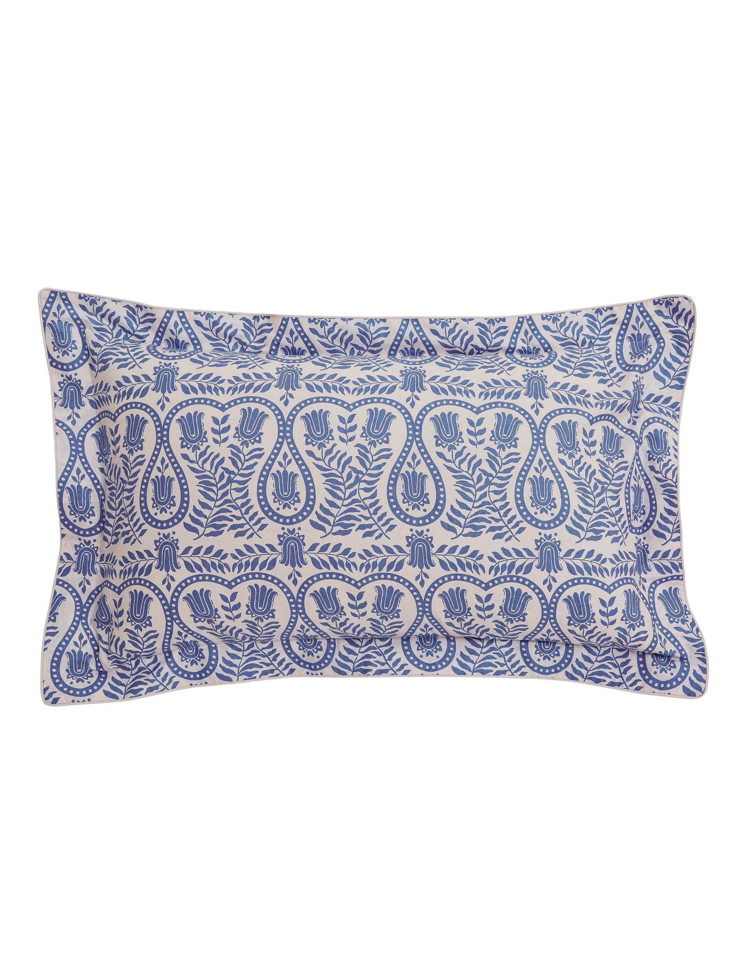 Pure Cotton Wandering Indienne Bedding Set 5 of 5