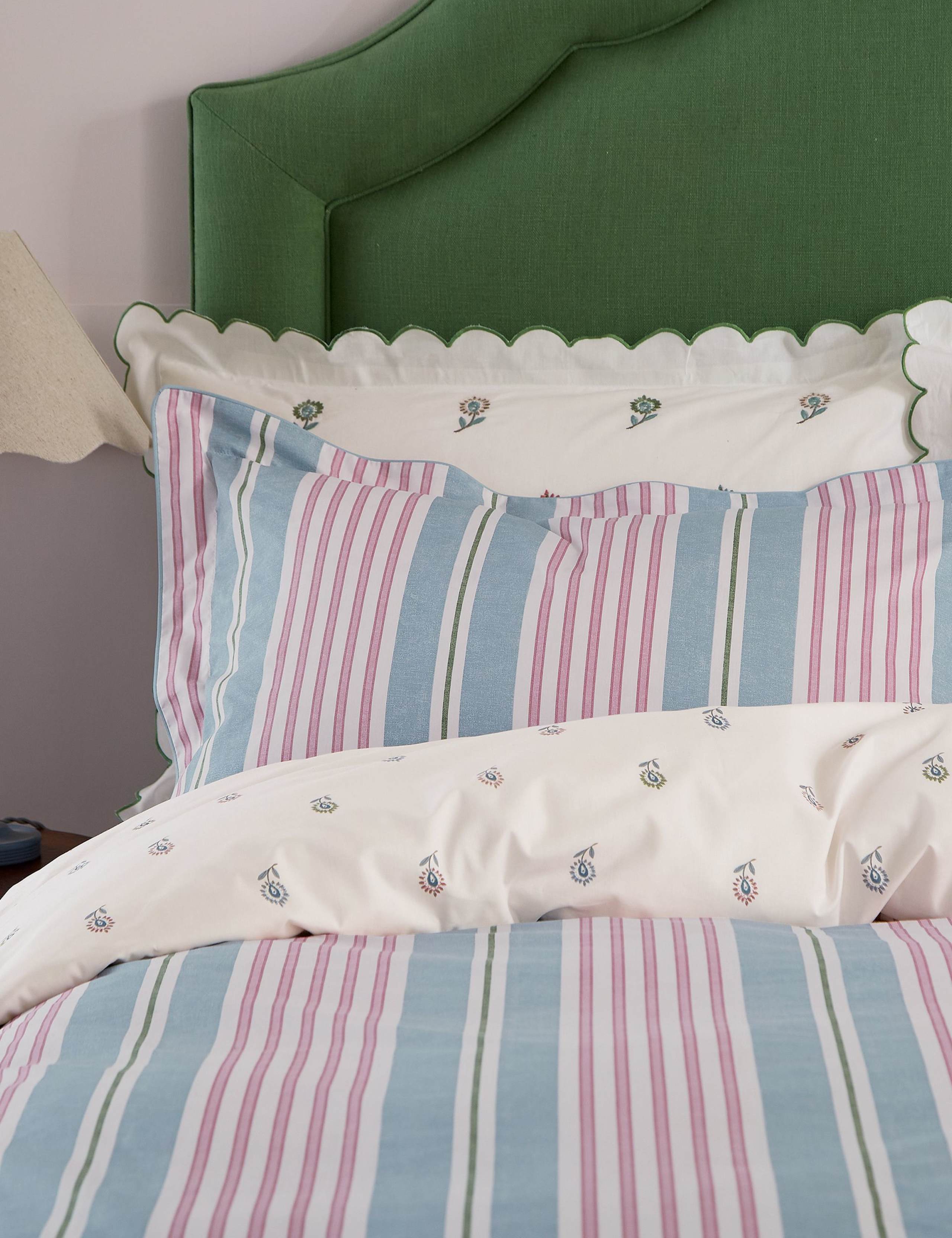 2 Pack Come Rain Or Shine Oxford Pillowcases 3 of 5