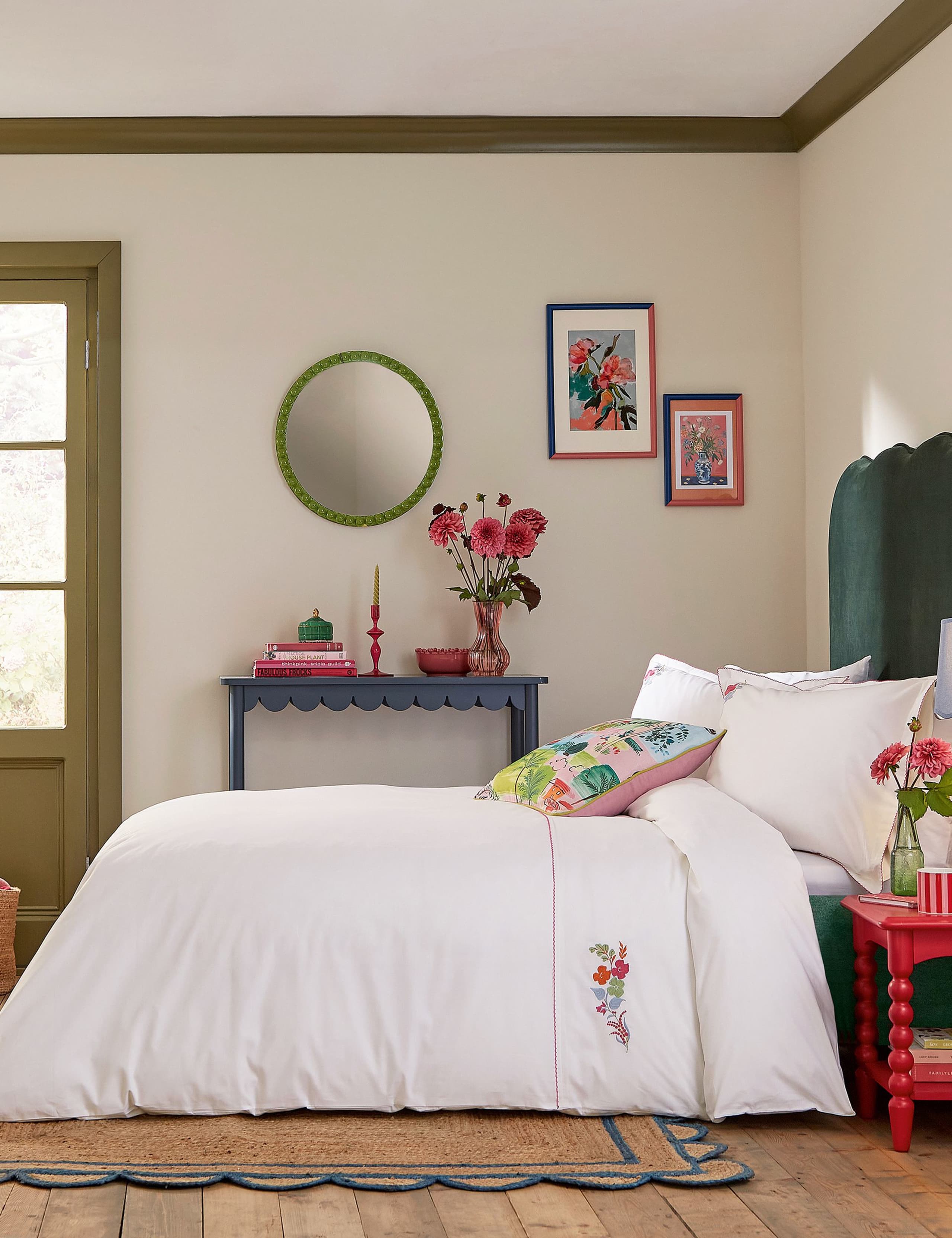 2 Pack Fia Pure Cotton Pillowcases 3 of 4